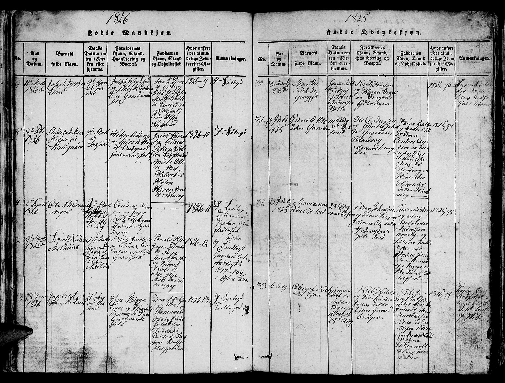 Ministerialprotokoller, klokkerbøker og fødselsregistre - Sør-Trøndelag, AV/SAT-A-1456/657/L0714: Parish register (copy) no. 657C01, 1818-1868, p. 43