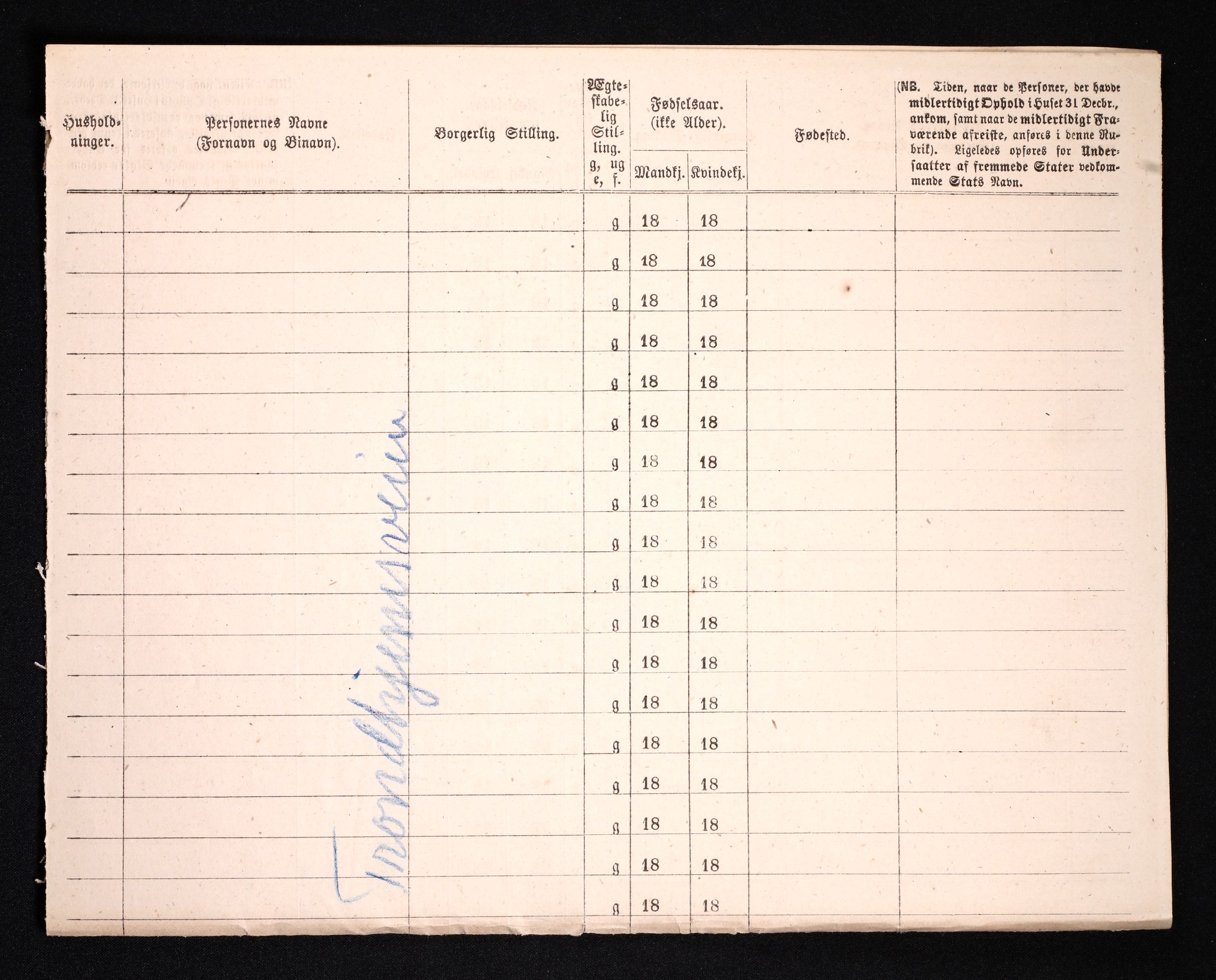 RA, 1870 census for 0301 Kristiania, 1870, p. 4383