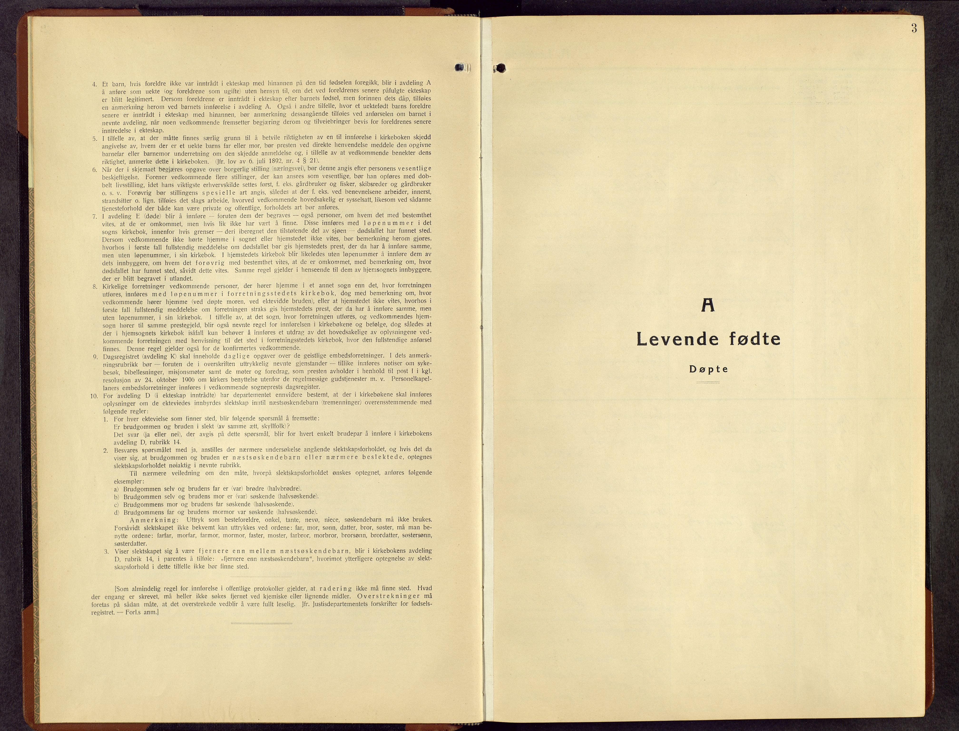 Rendalen prestekontor, AV/SAH-PREST-054/H/Ha/Hab/L0006: Parish register (copy) no. 6, 1941-1958, p. 3