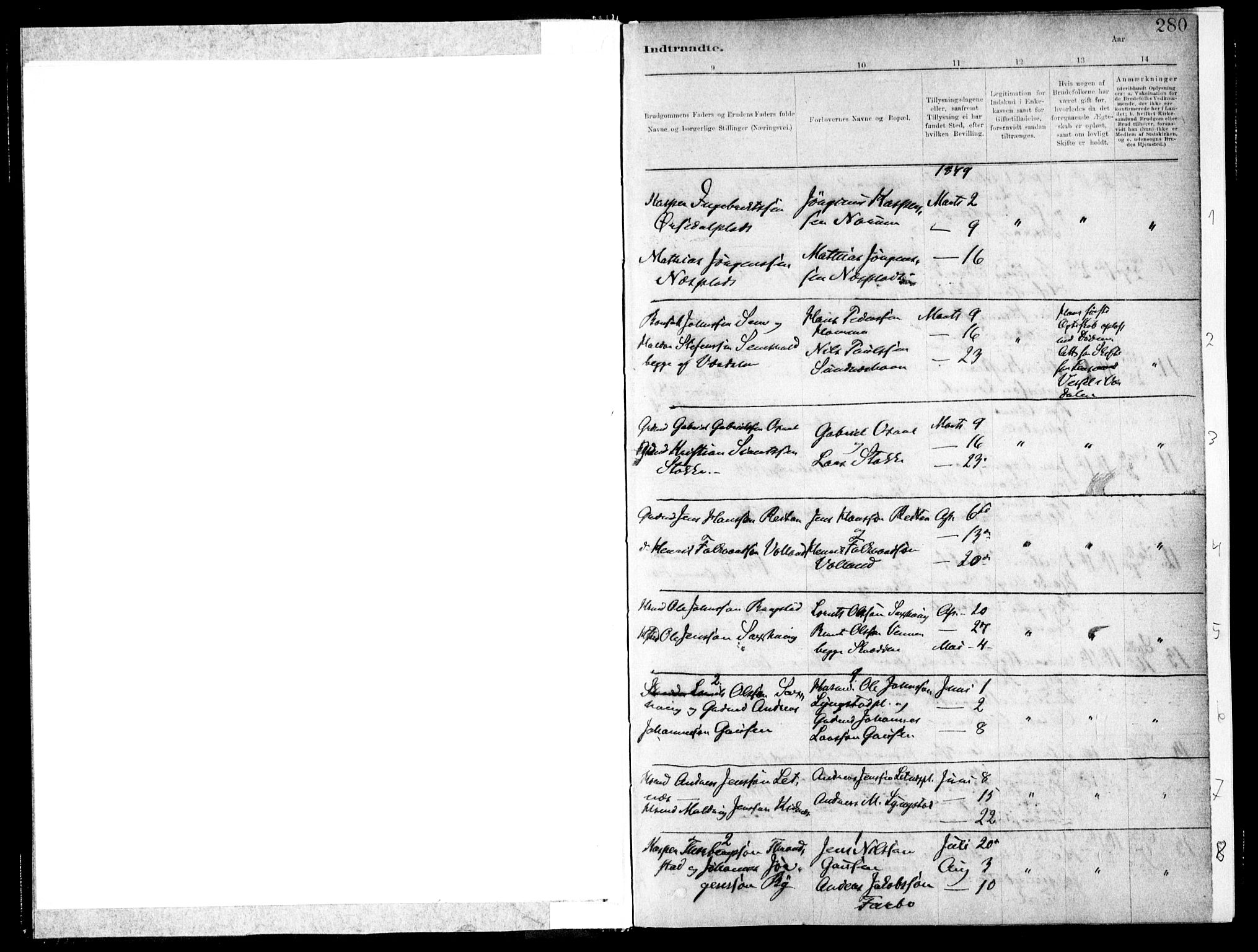 Ministerialprotokoller, klokkerbøker og fødselsregistre - Nord-Trøndelag, AV/SAT-A-1458/730/L0285: Parish register (official) no. 730A10, 1879-1914, p. 280