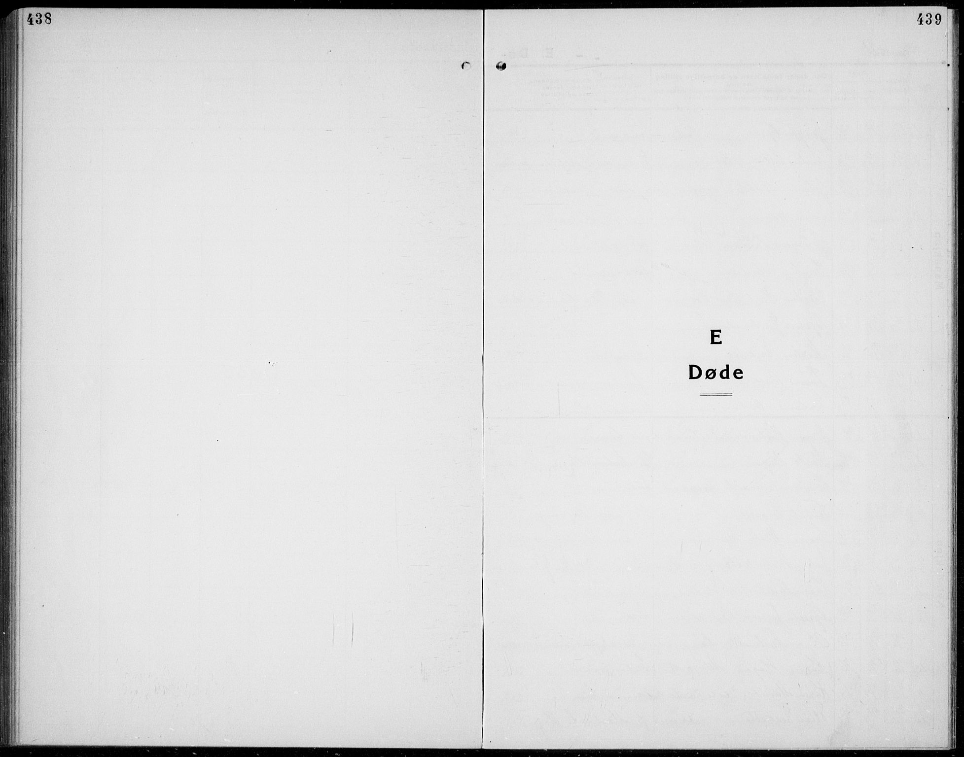 Veldre prestekontor, SAH/PREST-018/L/La/L0001: Parish register (copy) no. 1, 1921-1934, p. 438-439