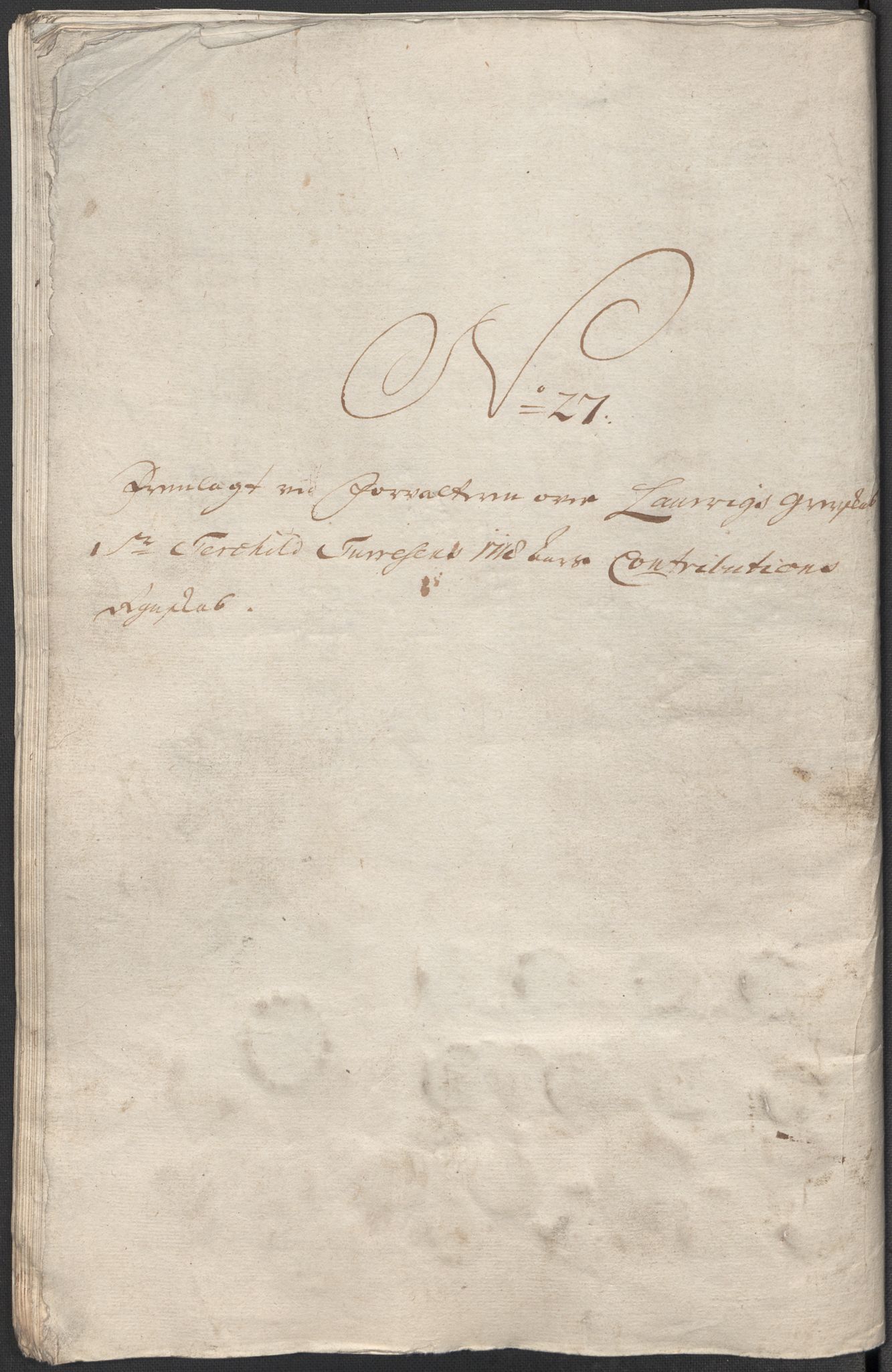 Rentekammeret inntil 1814, Reviderte regnskaper, Fogderegnskap, AV/RA-EA-4092/R33/L1988: Fogderegnskap Larvik grevskap, 1718, p. 345