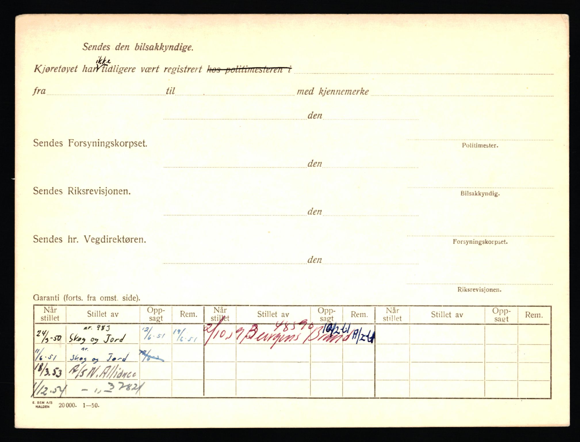 Stavanger trafikkstasjon, AV/SAST-A-101942/0/F/L0042: L-24600 - L-25233, 1930-1971, p. 250