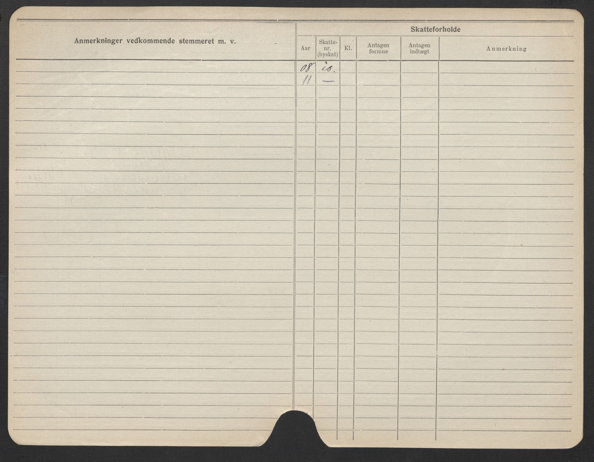 Oslo folkeregister, Registerkort, AV/SAO-A-11715/F/Fa/Fac/L0022: Kvinner, 1906-1914, p. 280b