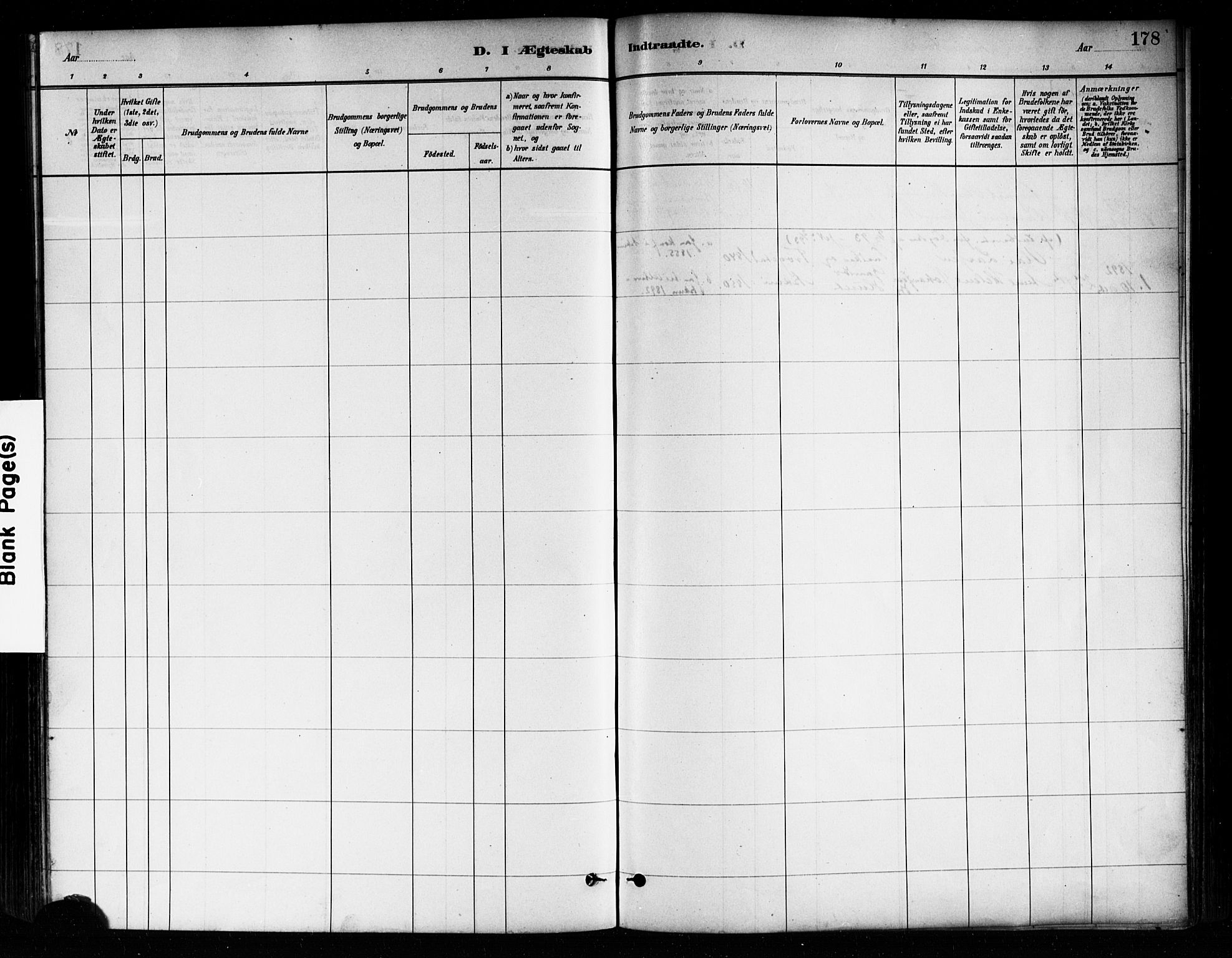 Askim prestekontor Kirkebøker, AV/SAO-A-10900/F/Fa/L0007: Parish register (official) no. 7, 1882-1897, p. 178