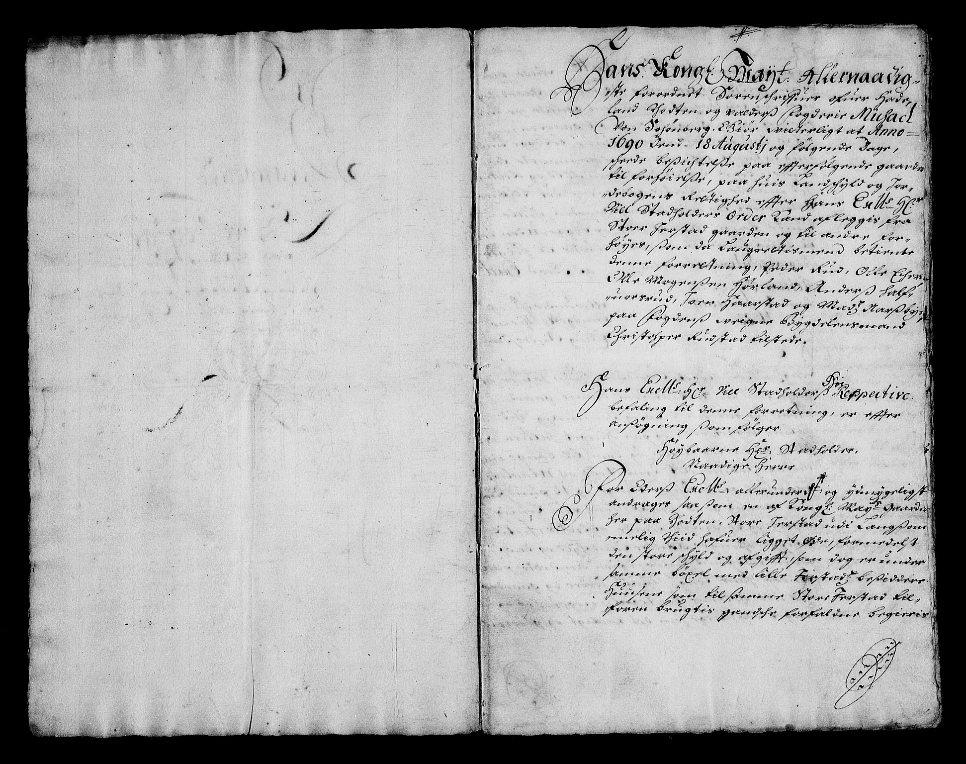 Stattholderembetet 1572-1771, AV/RA-EA-2870/Af/L0004: Avskrifter av vedlegg til originale supplikker, nummerert i samsvar med supplikkbøkene, 1691-1694, p. 25