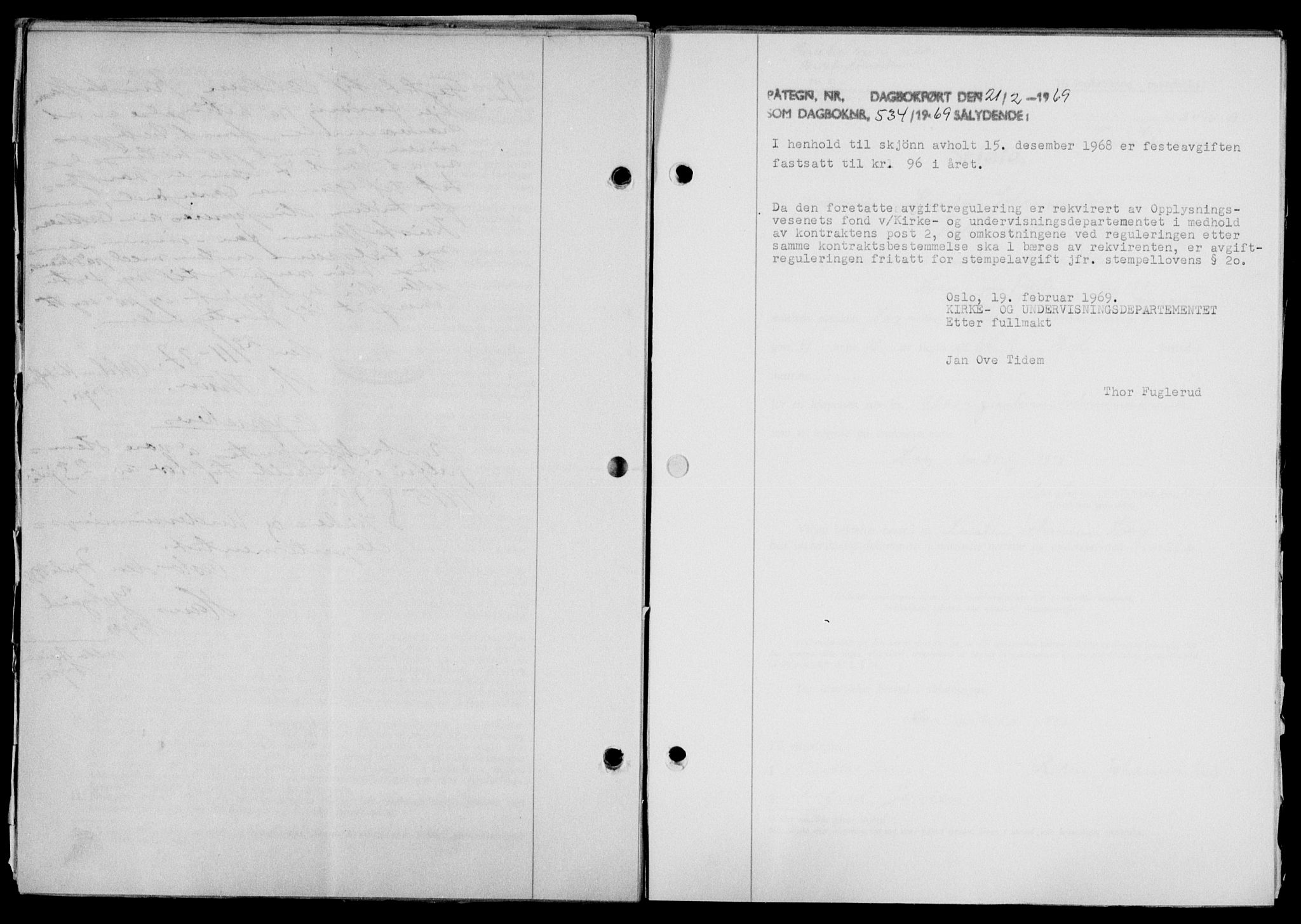 Lofoten sorenskriveri, SAT/A-0017/1/2/2C/L0019a: Mortgage book no. 19a, 1948-1948, Diary no: : 534/1948