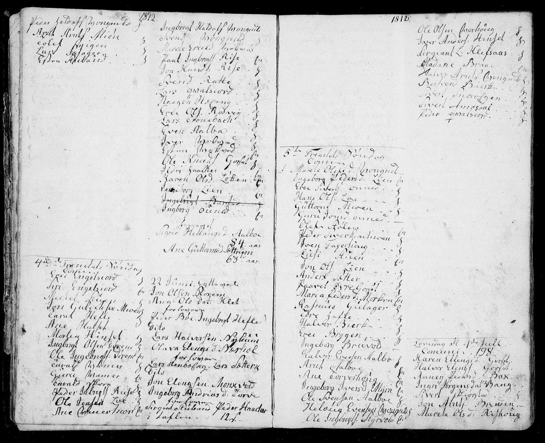 Ministerialprotokoller, klokkerbøker og fødselsregistre - Sør-Trøndelag, AV/SAT-A-1456/678/L0912: Parish register (copy) no. 678C01, 1811-1824