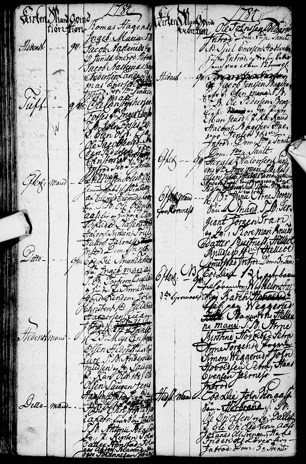 Sandsvær kirkebøker, AV/SAKO-A-244/G/Ga/L0001: Parish register (copy) no. I 1, 1775-1786