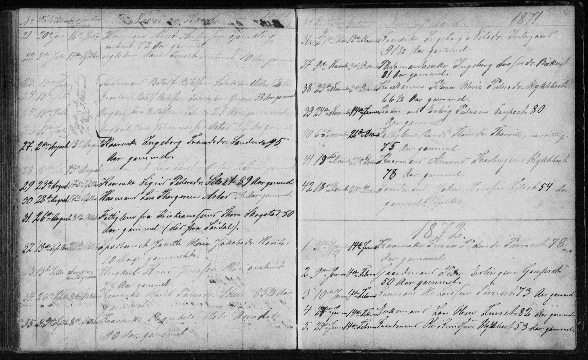 Ministerialprotokoller, klokkerbøker og fødselsregistre - Møre og Romsdal, AV/SAT-A-1454/584/L0968: Parish register (copy) no. 584C01, 1862-1877, p. 86