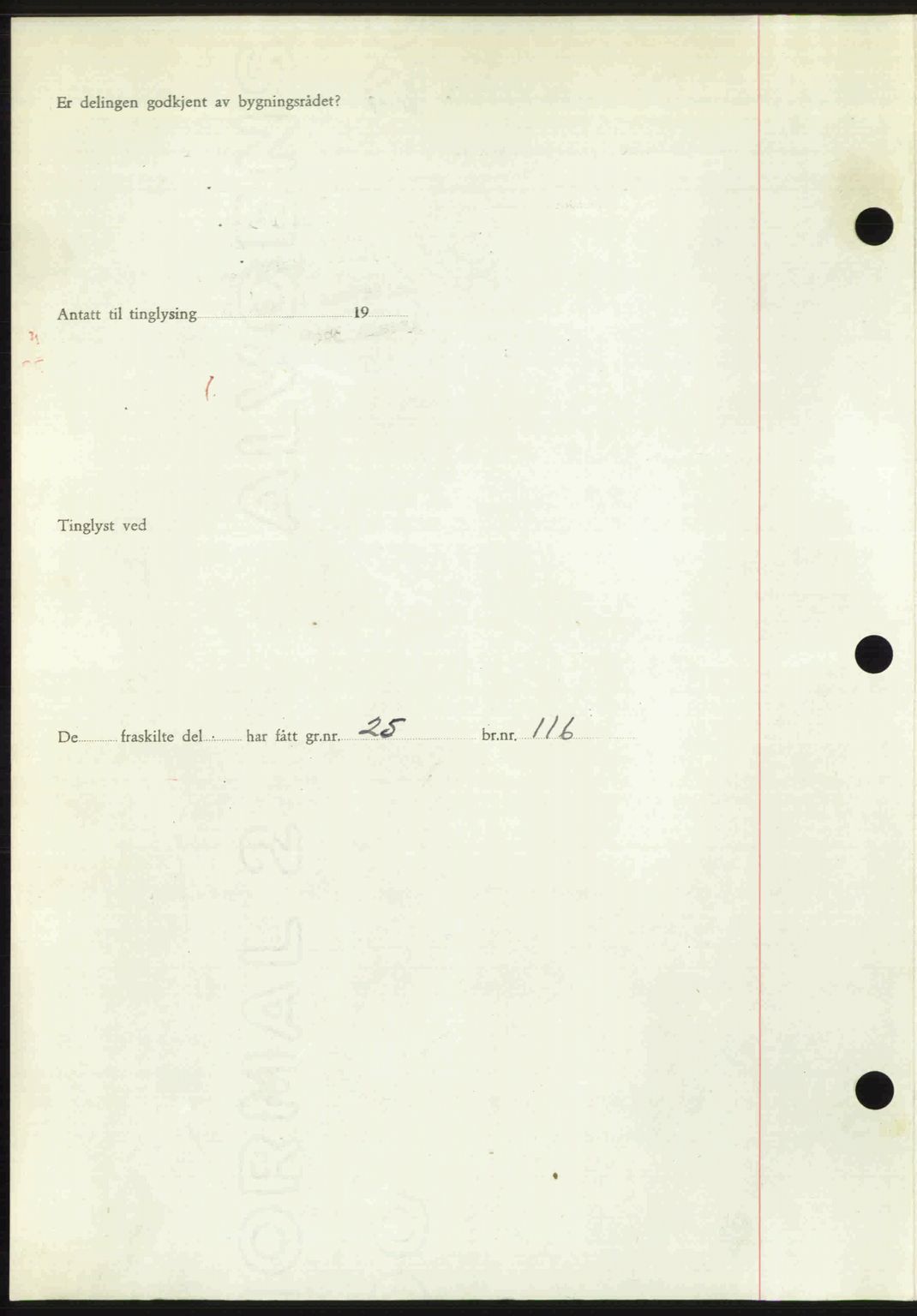 Romsdal sorenskriveri, SAT/A-4149/1/2/2C: Mortgage book no. A24, 1947-1947, Diary no: : 3154/1947