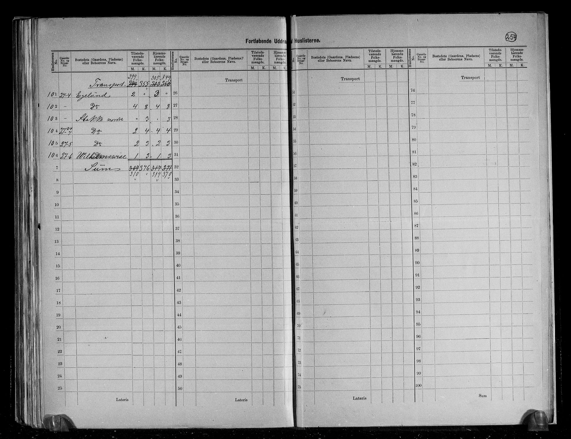 RA, 1891 census for 1126 Hetland, 1891, p. 11