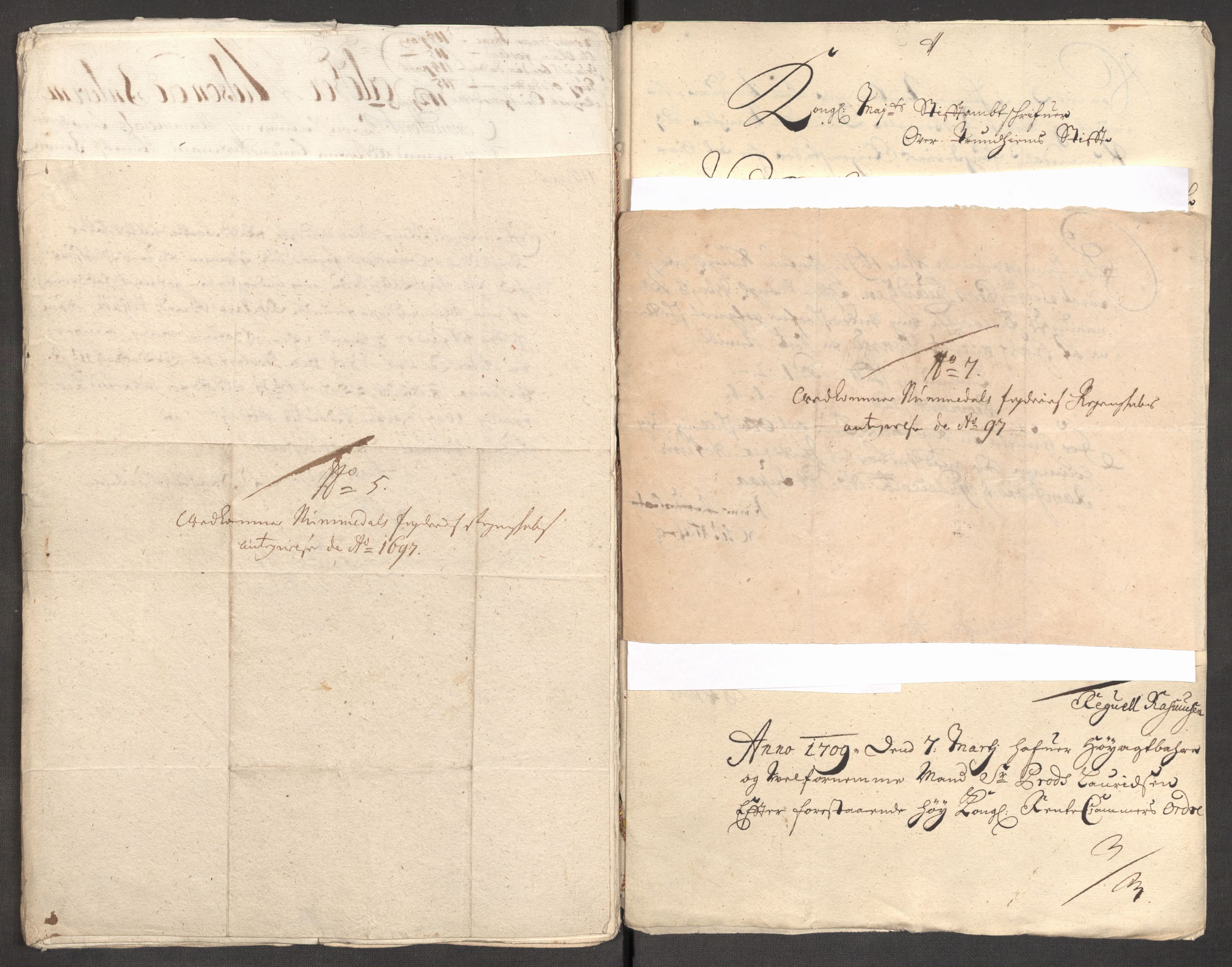 Rentekammeret inntil 1814, Reviderte regnskaper, Fogderegnskap, AV/RA-EA-4092/R64/L4425: Fogderegnskap Namdal, 1696-1698, p. 300