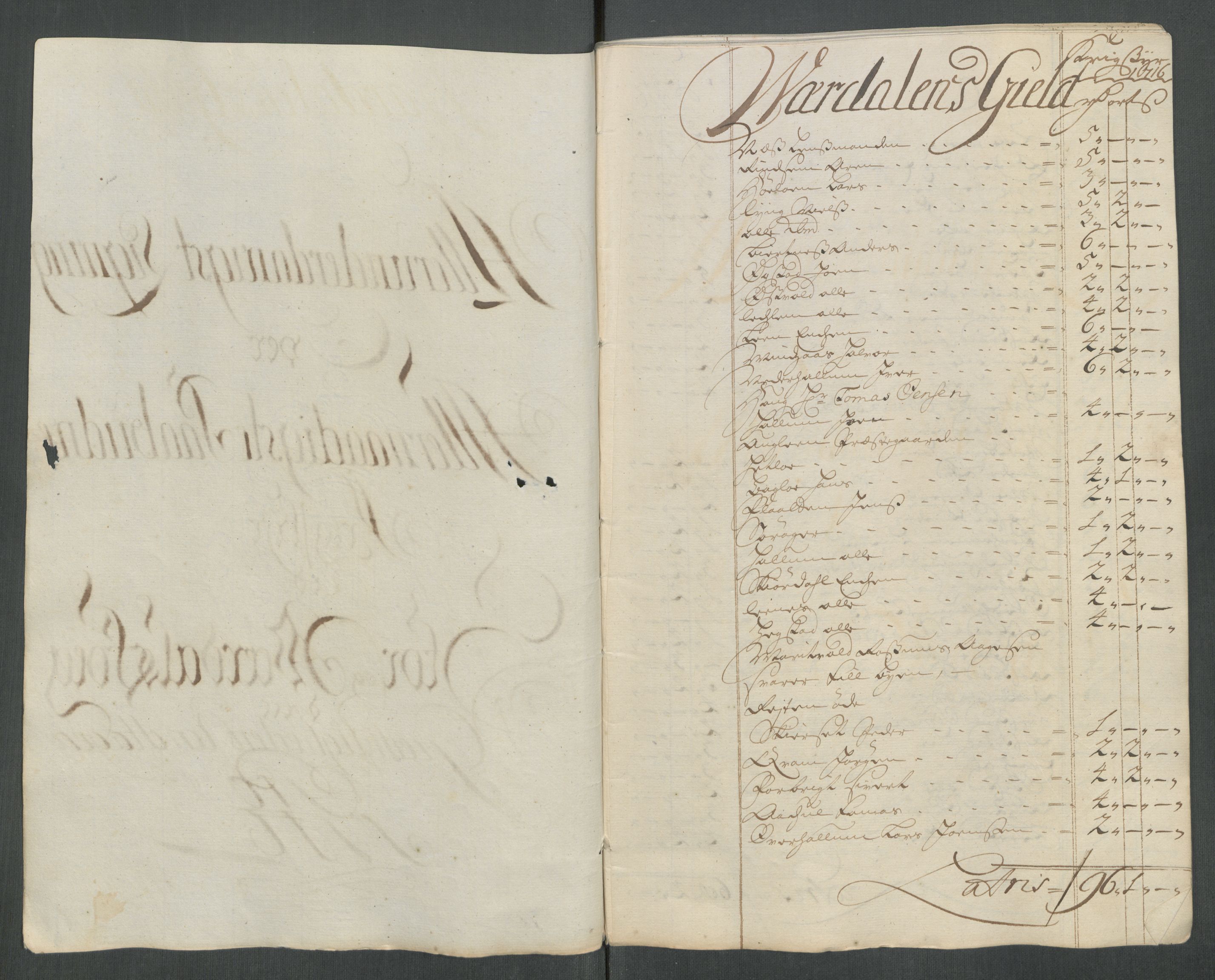 Rentekammeret inntil 1814, Reviderte regnskaper, Fogderegnskap, RA/EA-4092/R62/L4206: Fogderegnskap Stjørdal og Verdal, 1716, p. 149