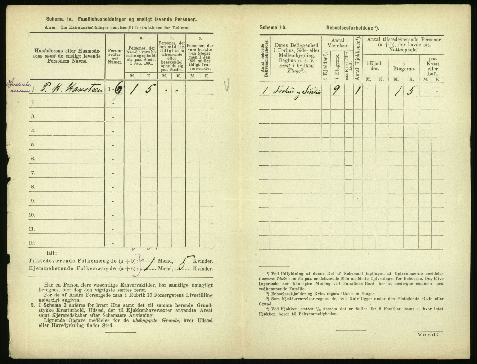 RA, 1891 census for 0301 Kristiania, 1891, p. 28972