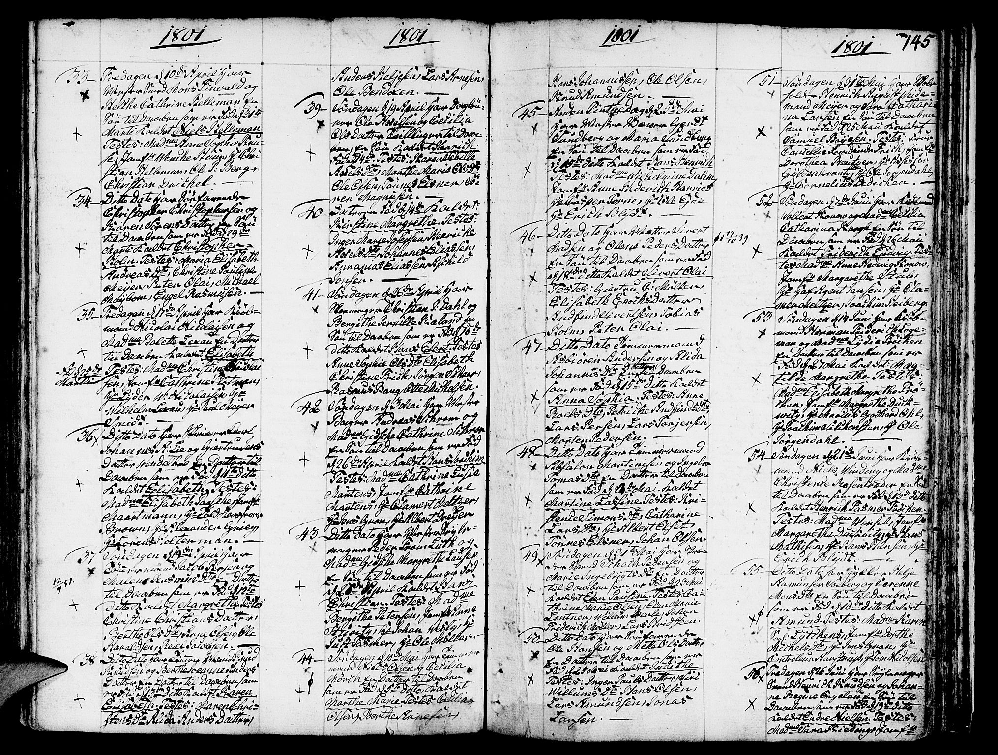 Nykirken Sokneprestembete, SAB/A-77101/H/Haa/L0005: Parish register (official) no. A 5, 1775-1808, p. 145