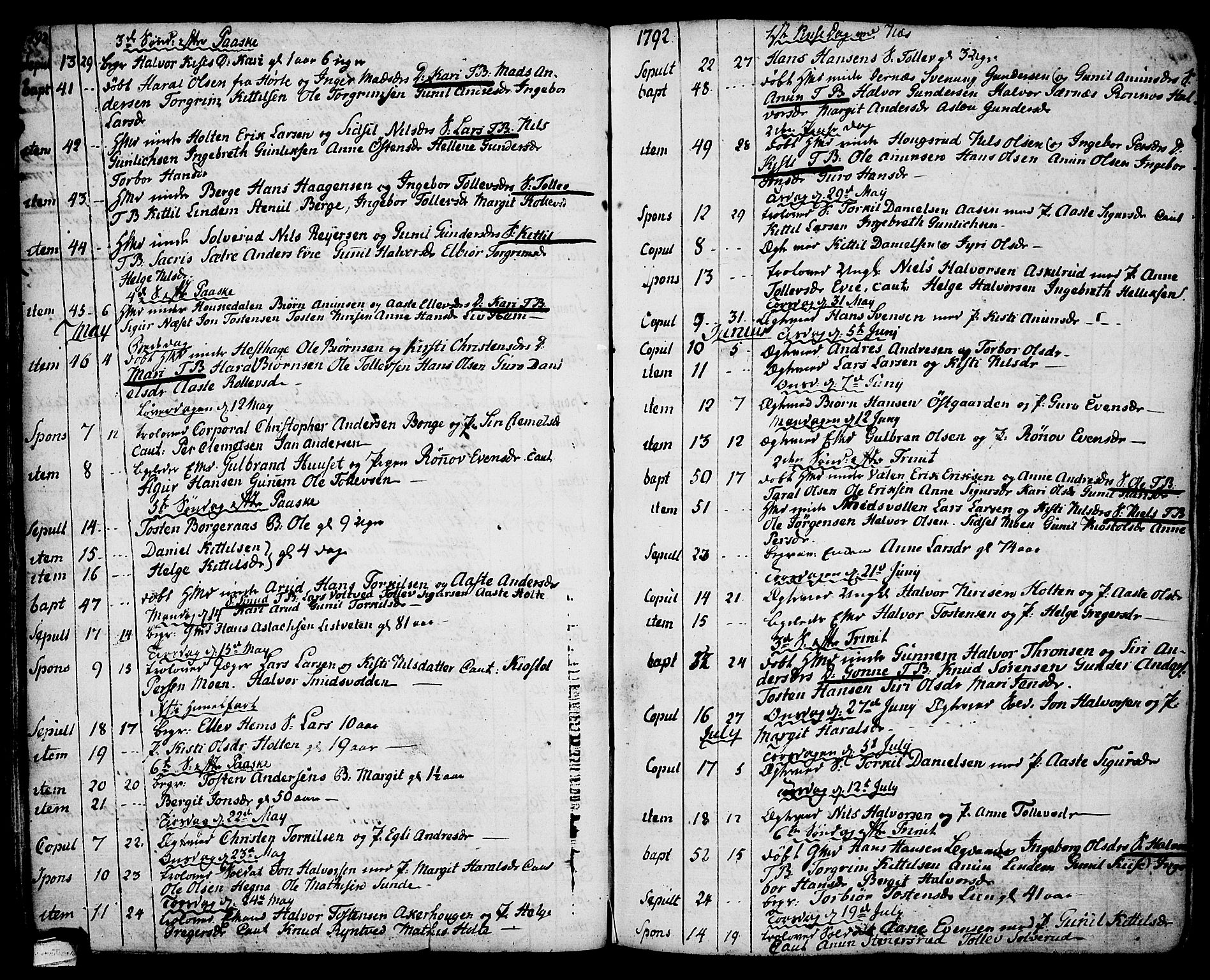 Sauherad kirkebøker, AV/SAKO-A-298/F/Fa/L0004: Parish register (official) no. I 4, 1767-1814