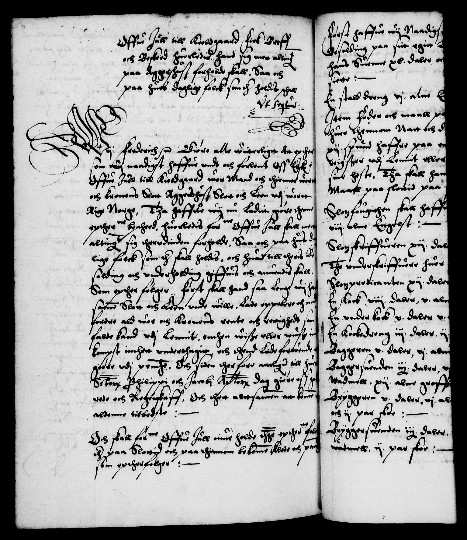 Danske Kanselli 1572-1799, AV/RA-EA-3023/F/Fc/Fca/Fcaa/L0001: Norske registre (mikrofilm), 1572-1588, p. 582b