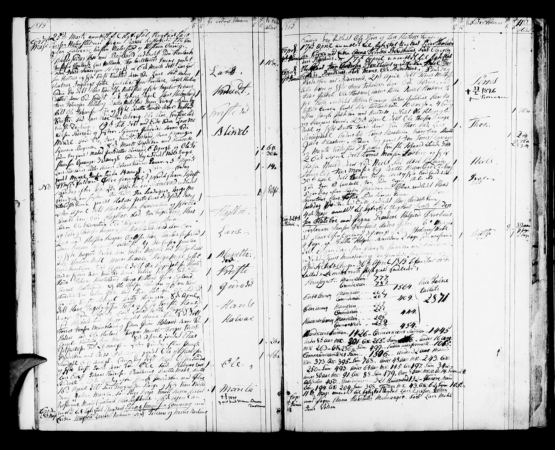 Kvinnherad sokneprestembete, AV/SAB-A-76401/H/Haa: Parish register (official) no. A 5, 1811-1835, p. 11