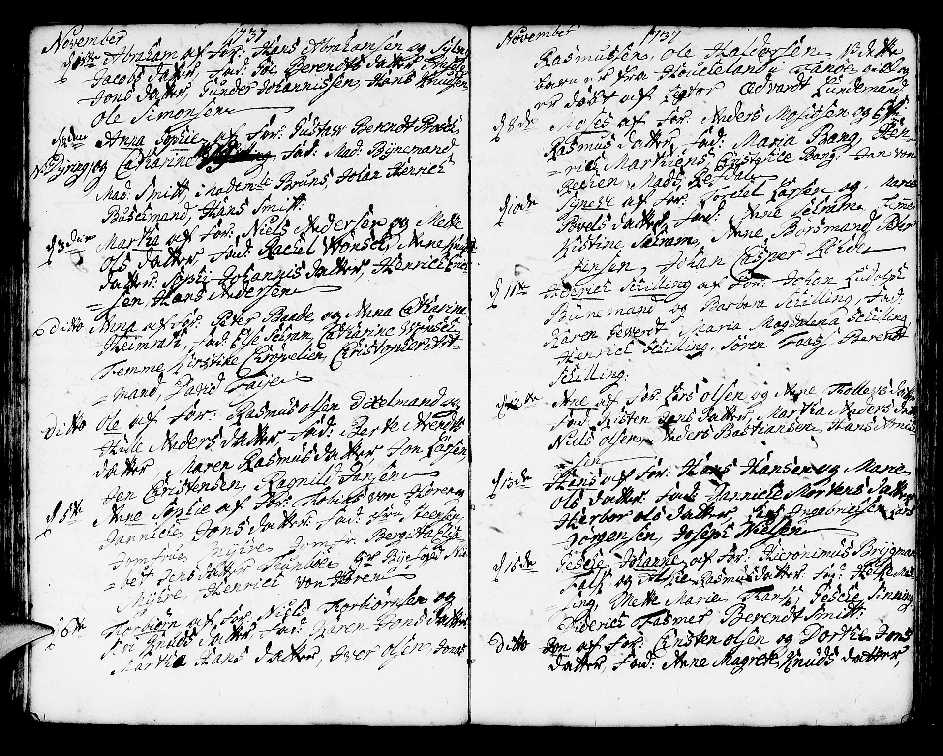 Korskirken sokneprestembete, AV/SAB-A-76101/H/Haa/L0004: Parish register (official) no. A 4, 1720-1750, p. 183