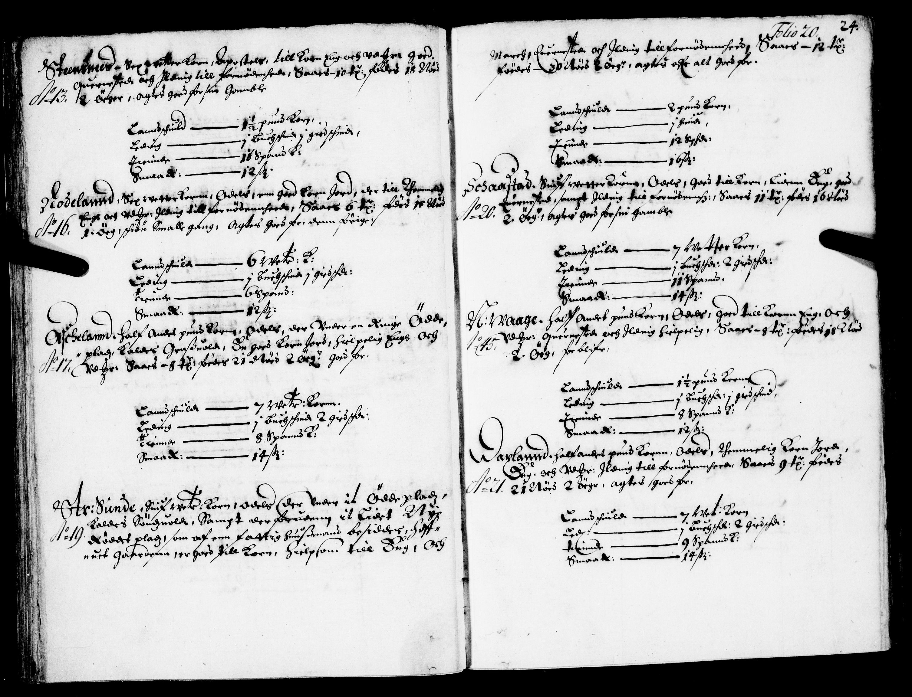 Rentekammeret inntil 1814, Realistisk ordnet avdeling, AV/RA-EA-4070/N/Nb/Nba/L0033: Ryfylke fogderi, 1668, p. 19b-20a