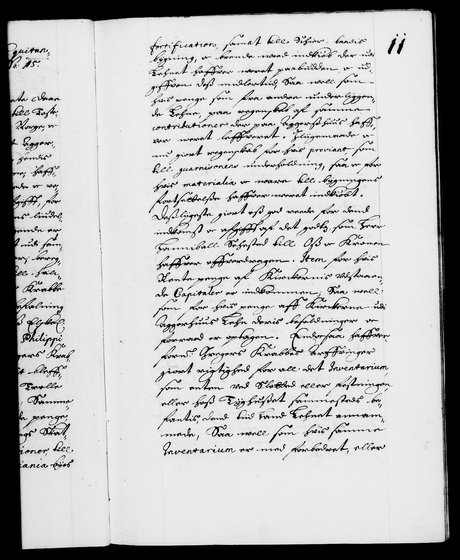 Danske Kanselli 1572-1799, RA/EA-3023/F/Fc/Fca/Fcaa/L0009: Norske registre (mikrofilm), 1657-1660, p. 11a