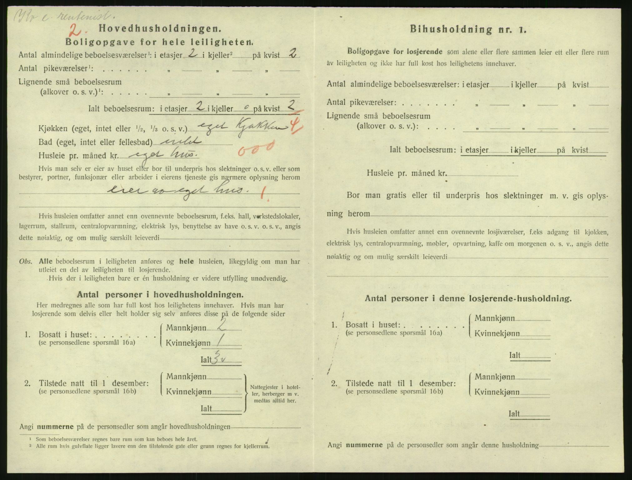 SAK, 1920 census for Risør, 1920, p. 1748