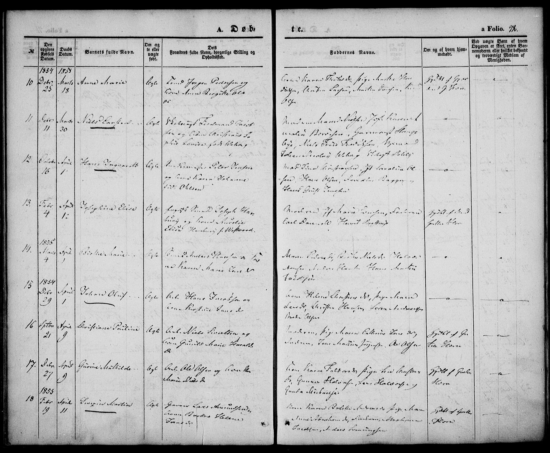 Larvik kirkebøker, SAKO/A-352/F/Fb/L0003: Parish register (official) no. II 3, 1842-1856, p. 72