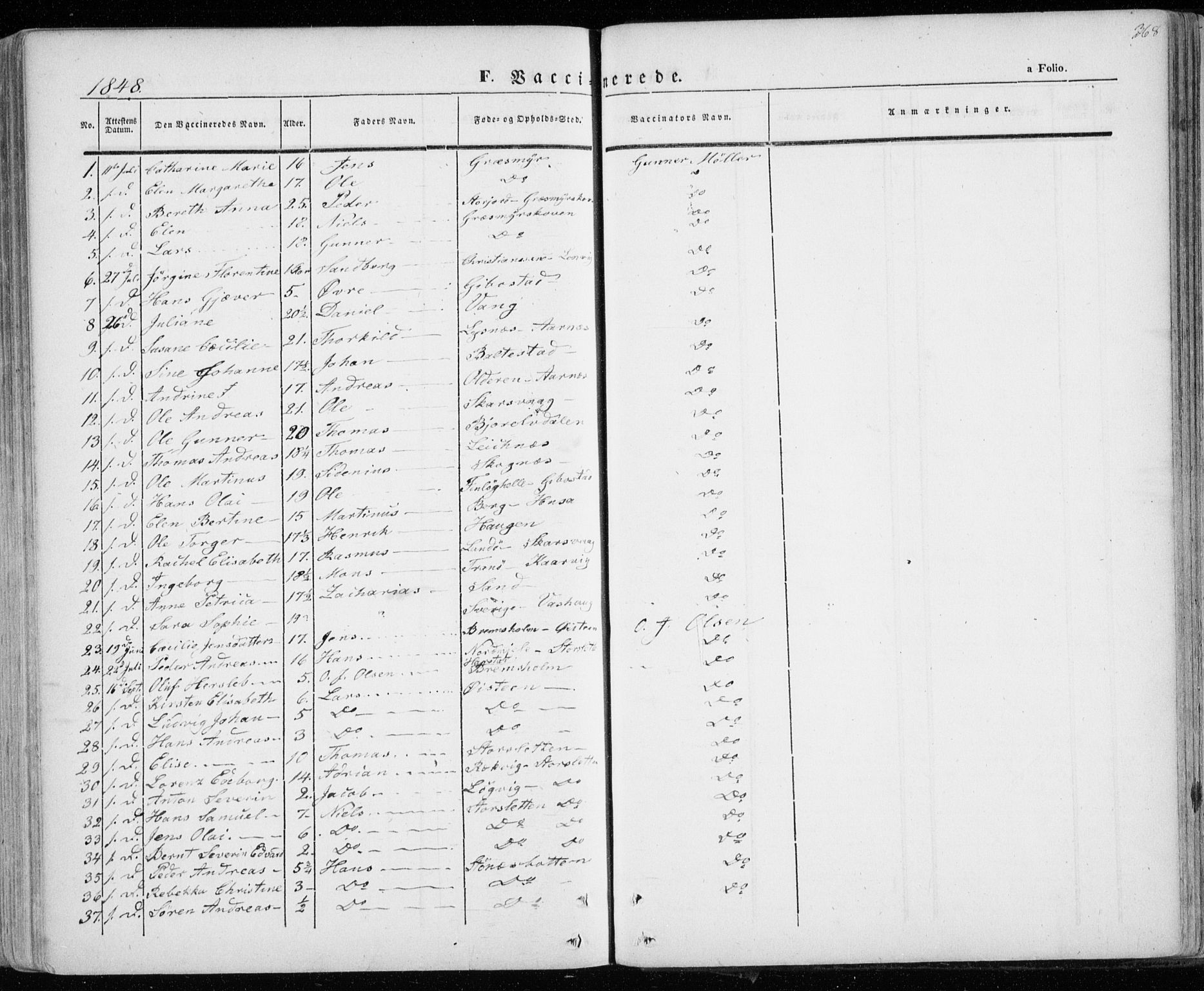 Lenvik sokneprestembete, SATØ/S-1310/H/Ha/Haa/L0006kirke: Parish register (official) no. 6, 1845-1854, p. 368