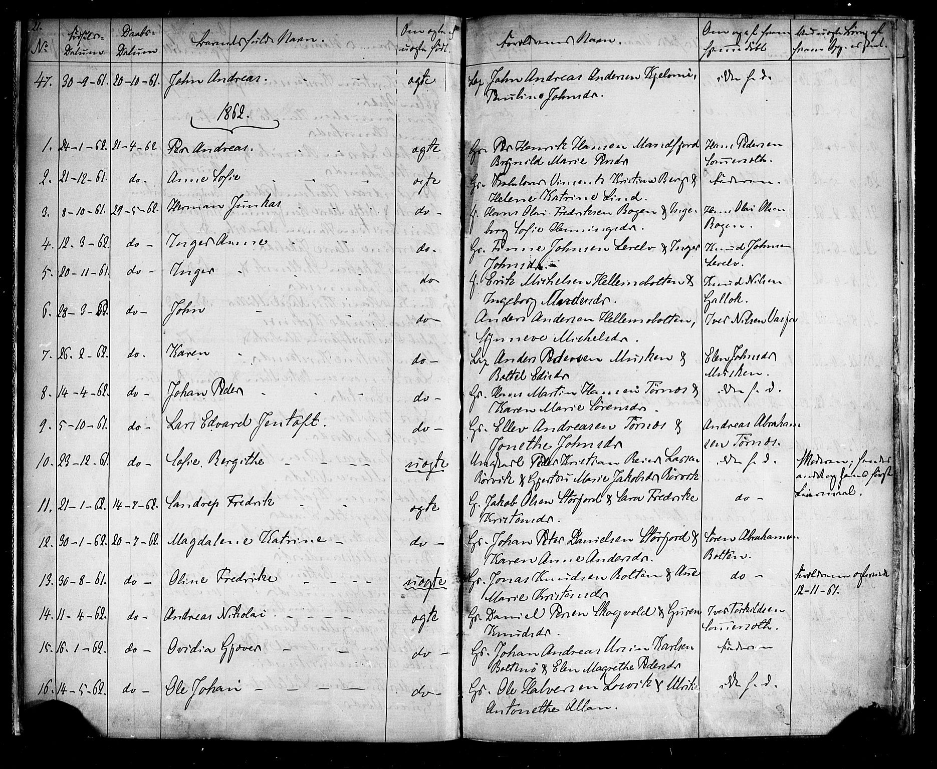 Ministerialprotokoller, klokkerbøker og fødselsregistre - Nordland, AV/SAT-A-1459/861/L0866: Parish register (official) no. 861A01, 1854-1864