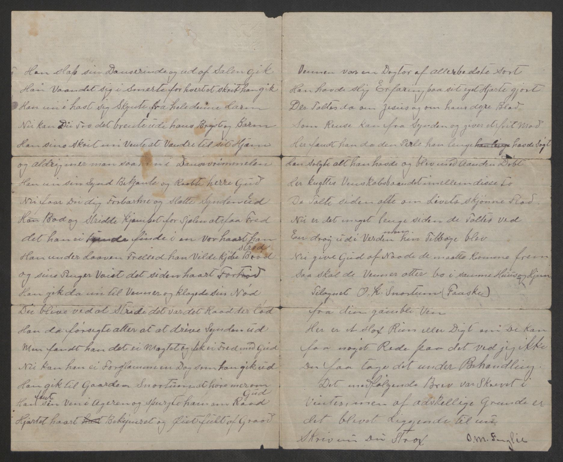 Samlinger til kildeutgivelse, Amerikabrevene, AV/RA-EA-4057/F/L0013: Innlån fra Oppland: Lie (brevnr 79-115) - Nordrum, 1838-1914, p. 470