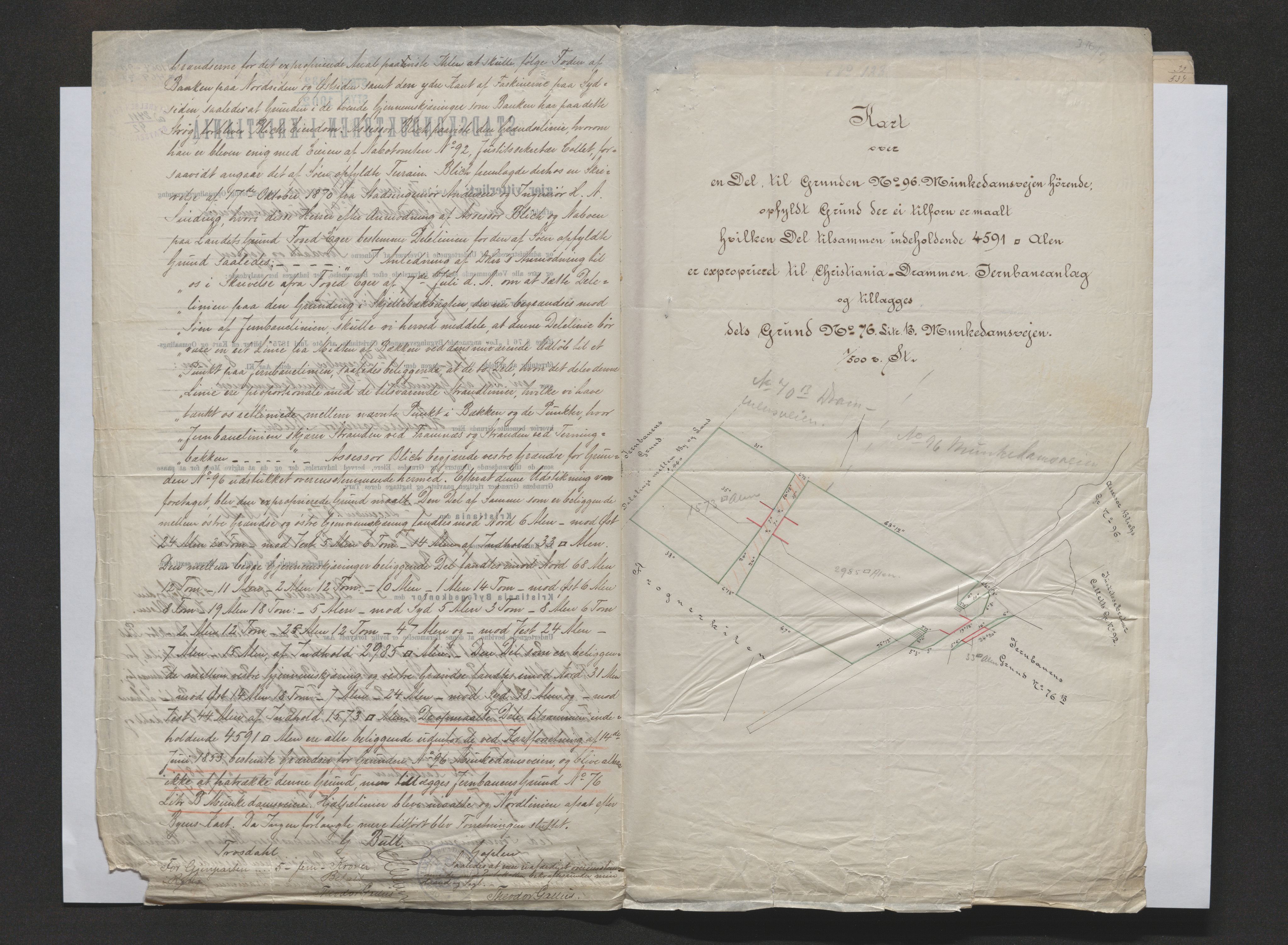 Norges Statsbaner Drammen distrikt (NSB), AV/SAKO-A-30/F/Fe/Fee/L0001: Planoverganger og underganger Drammenbanen, Randsfjordbanen, Numedalsbanen og Sørlandsbanen, 1871-1989, p. 25