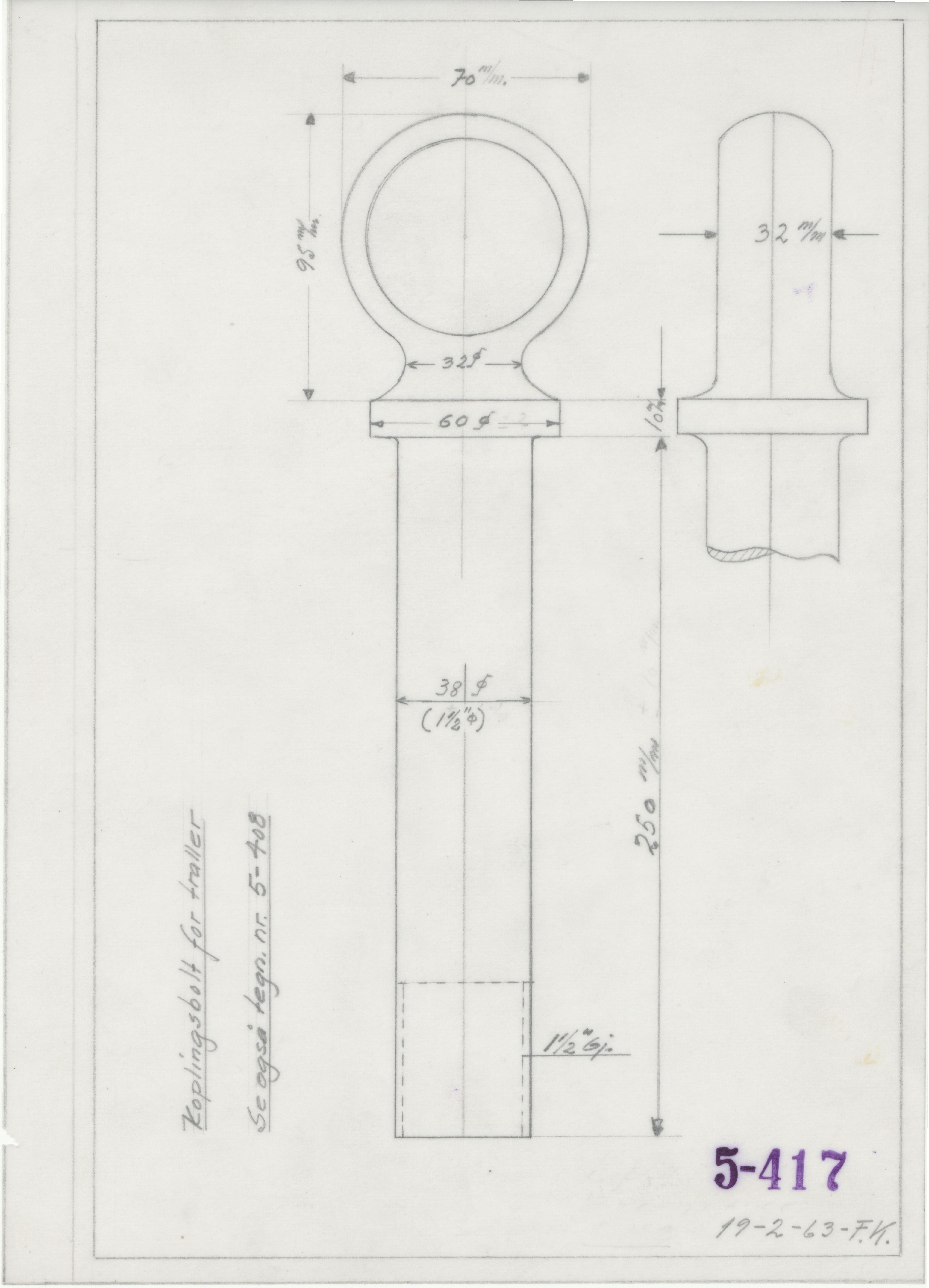 Odda smelteverk AS, KRAM/A-0157.1/T/Td/L0005: Gruppe 5. Transport, taubane, 1954-1994, p. 104