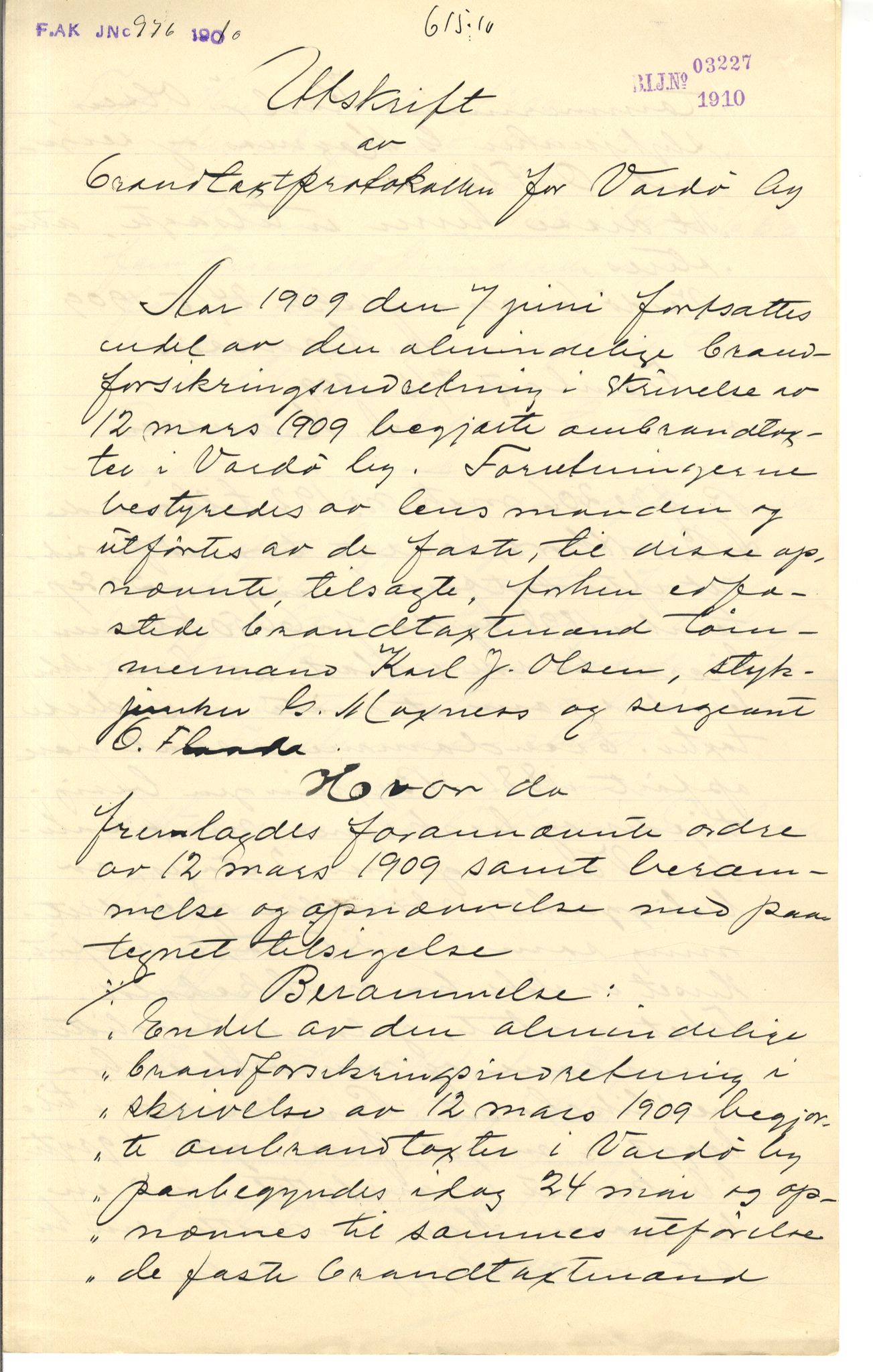 Brodtkorb handel A/S, VAMU/A-0001/Q/Qb/L0001: Skjøter og grunnbrev i Vardø by, 1822-1943, p. 394