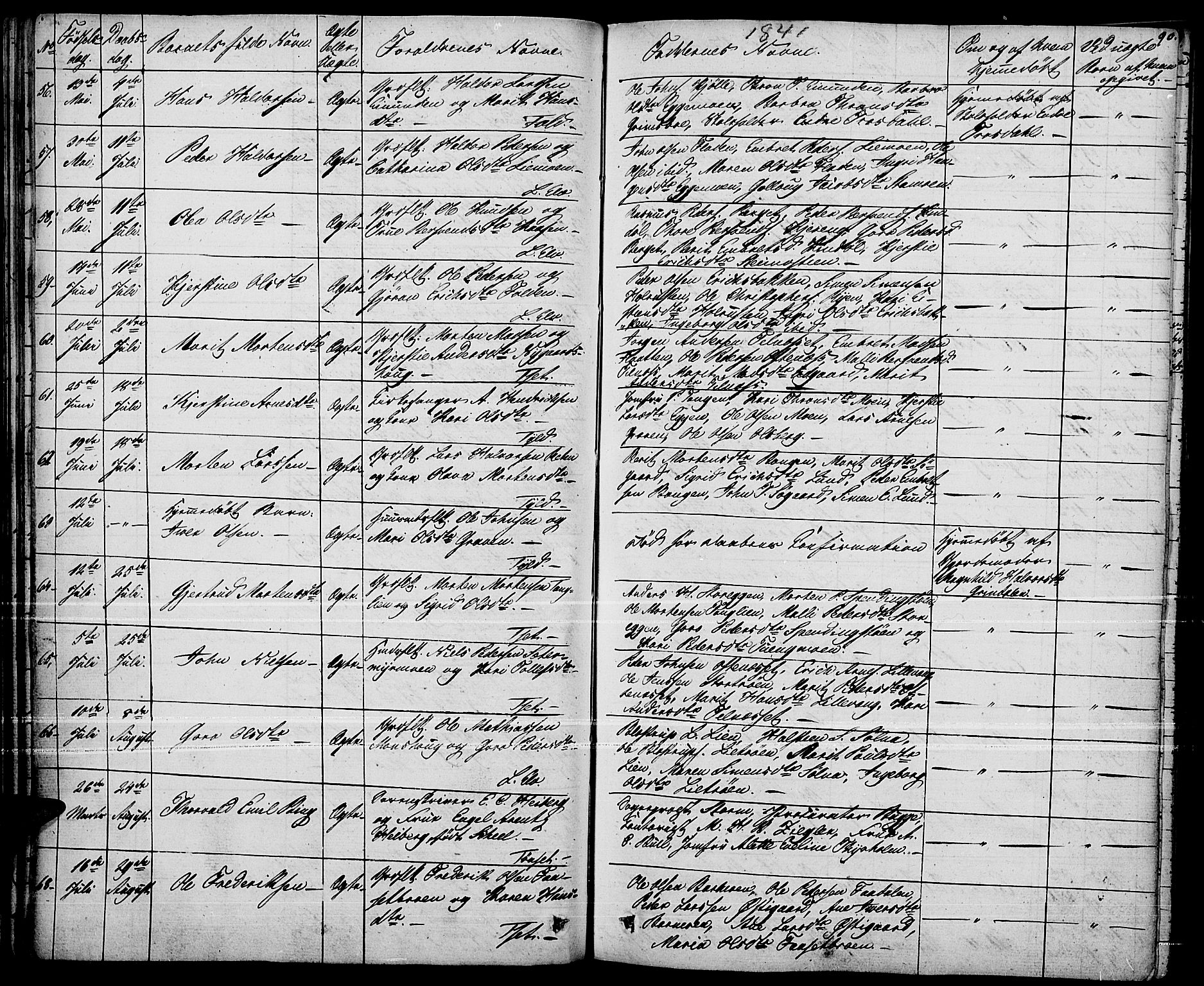 Tynset prestekontor, AV/SAH-PREST-058/H/Ha/Haa/L0019: Parish register (official) no. 19, 1829-1847, p. 90