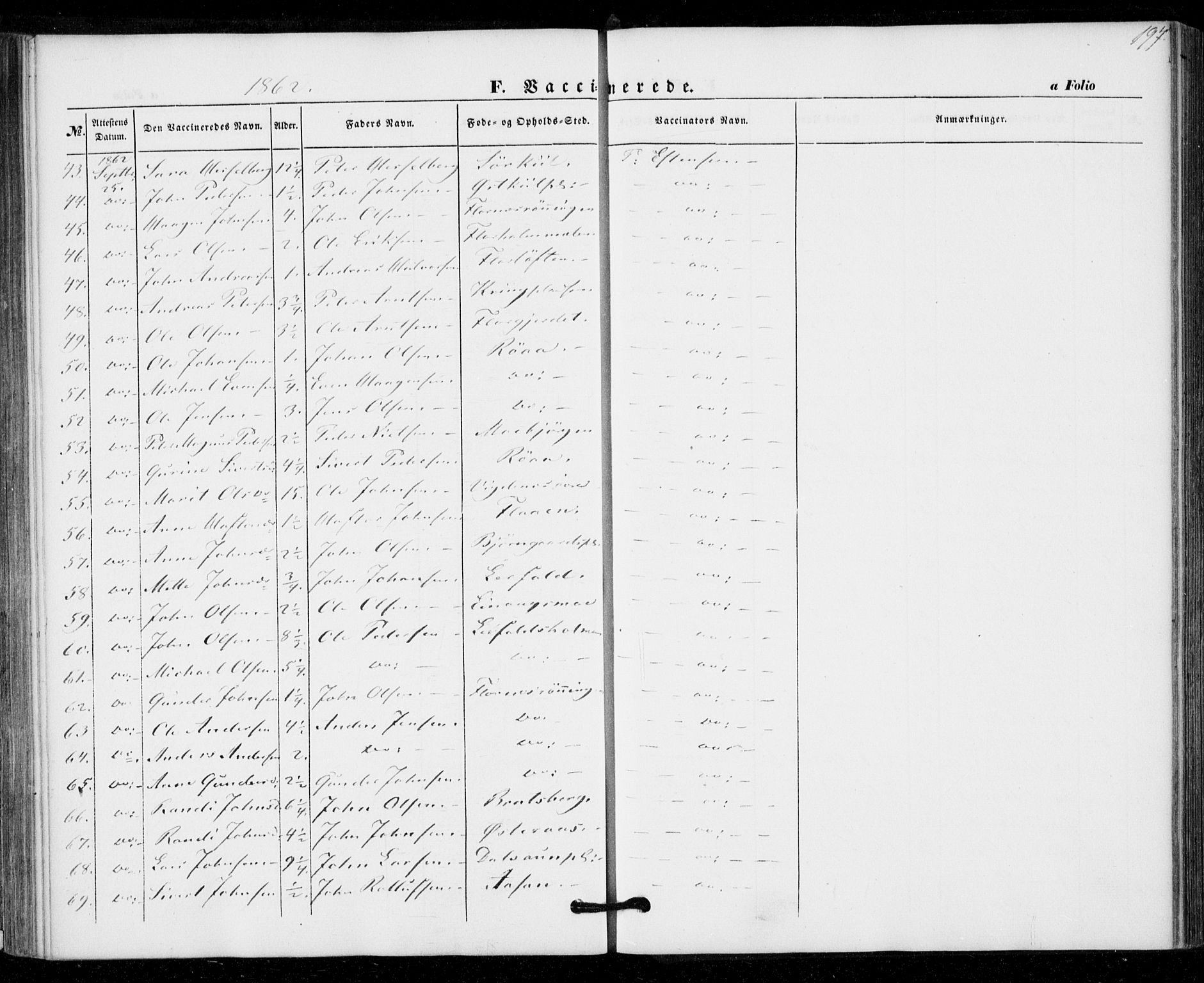 Ministerialprotokoller, klokkerbøker og fødselsregistre - Nord-Trøndelag, AV/SAT-A-1458/703/L0028: Parish register (official) no. 703A01, 1850-1862, p. 197