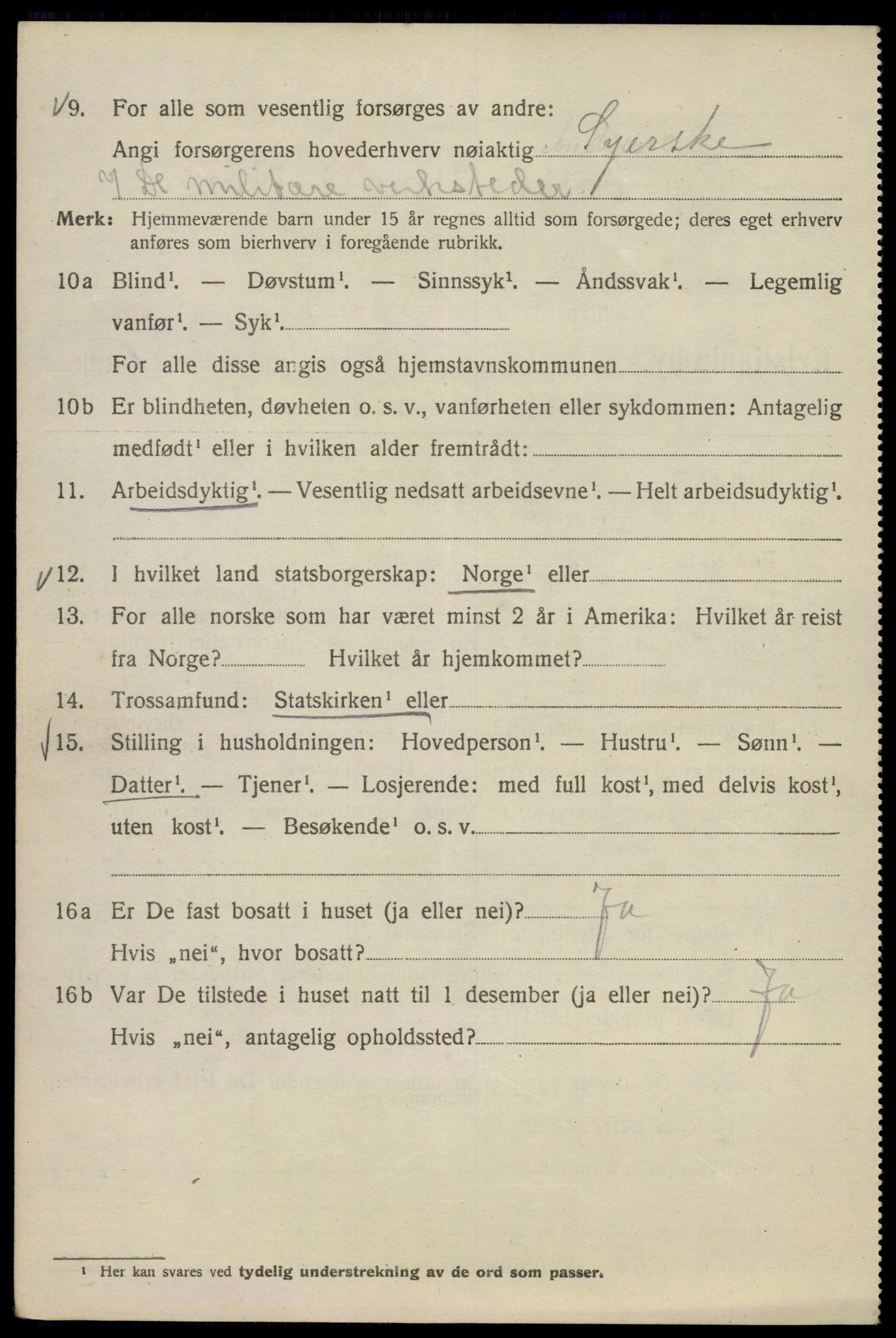 SAO, 1920 census for Kristiania, 1920, p. 233142