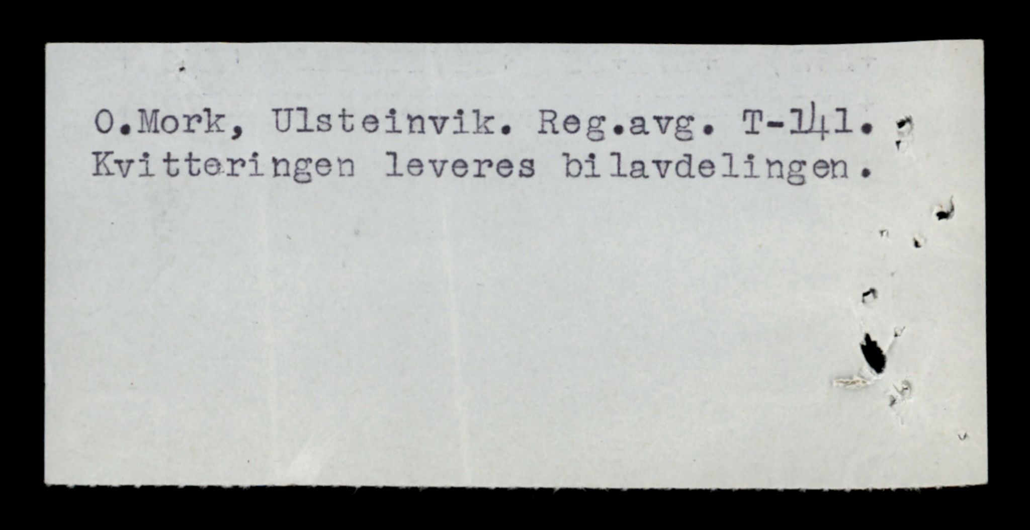 Møre og Romsdal vegkontor - Ålesund trafikkstasjon, AV/SAT-A-4099/F/Fe/L0002: Registreringskort for kjøretøy T 128 - T 231, 1927-1998, p. 533