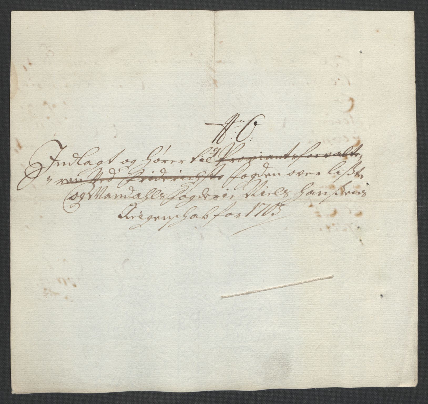 Rentekammeret inntil 1814, Reviderte regnskaper, Fogderegnskap, AV/RA-EA-4092/R43/L2551: Fogderegnskap Lista og Mandal, 1705-1709, p. 62