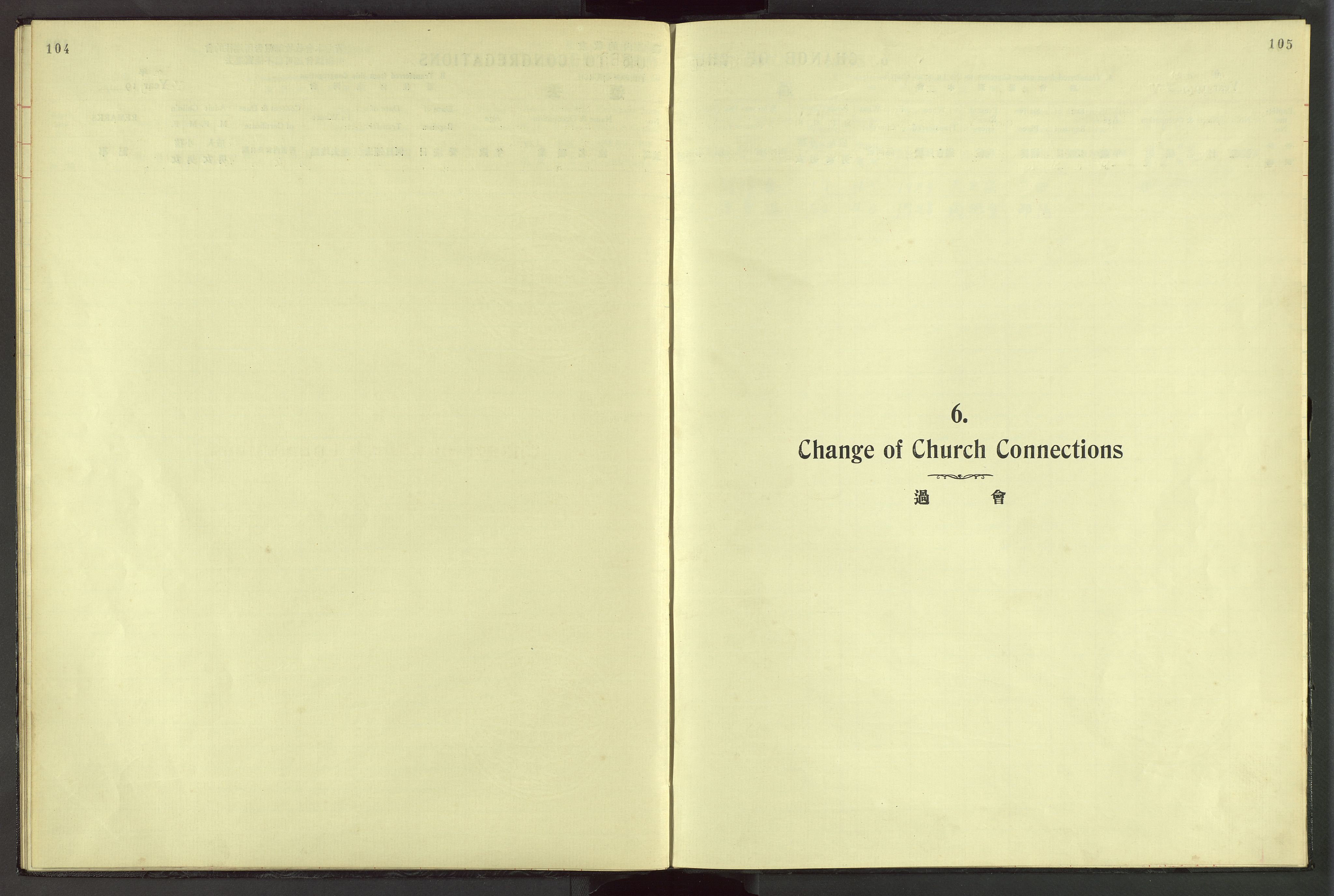 Det Norske Misjonsselskap - utland - Kina (Hunan), VID/MA-A-1065/Dm/L0045: Parish register (official) no. 83, 1911-1948, p. 104-105