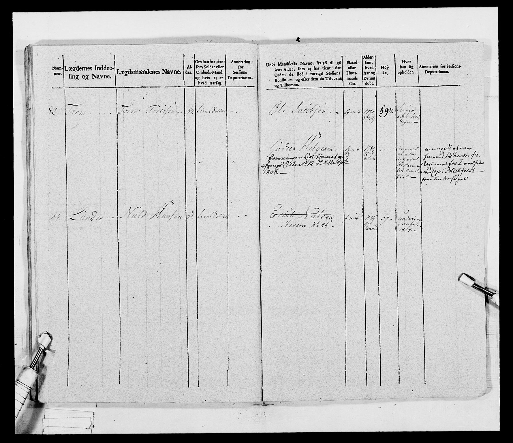 Generalitets- og kommissariatskollegiet, Det kongelige norske kommissariatskollegium, AV/RA-EA-5420/E/Eh/L0032b: Nordafjelske gevorbne infanteriregiment, 1806, p. 227