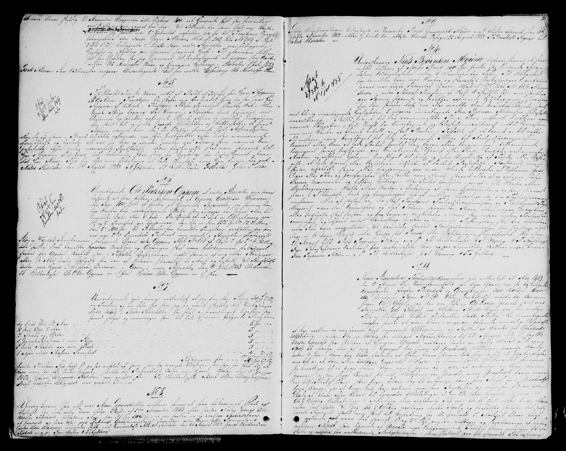 Stjør- og Verdal sorenskriveri, AV/SAT-A-4167/1/2/2C/L0023: Mortgage book no. K, 1853-1859, p. 2
