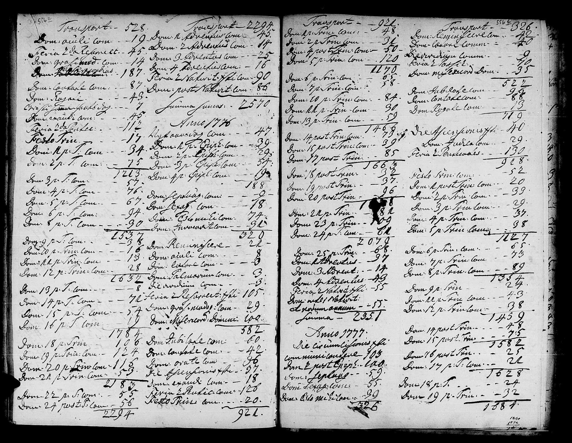 Trondenes sokneprestkontor, SATØ/S-1319/H/Ha/L0002kirke: Parish register (official) no. 2, 1751-1781, p. 556e-556f