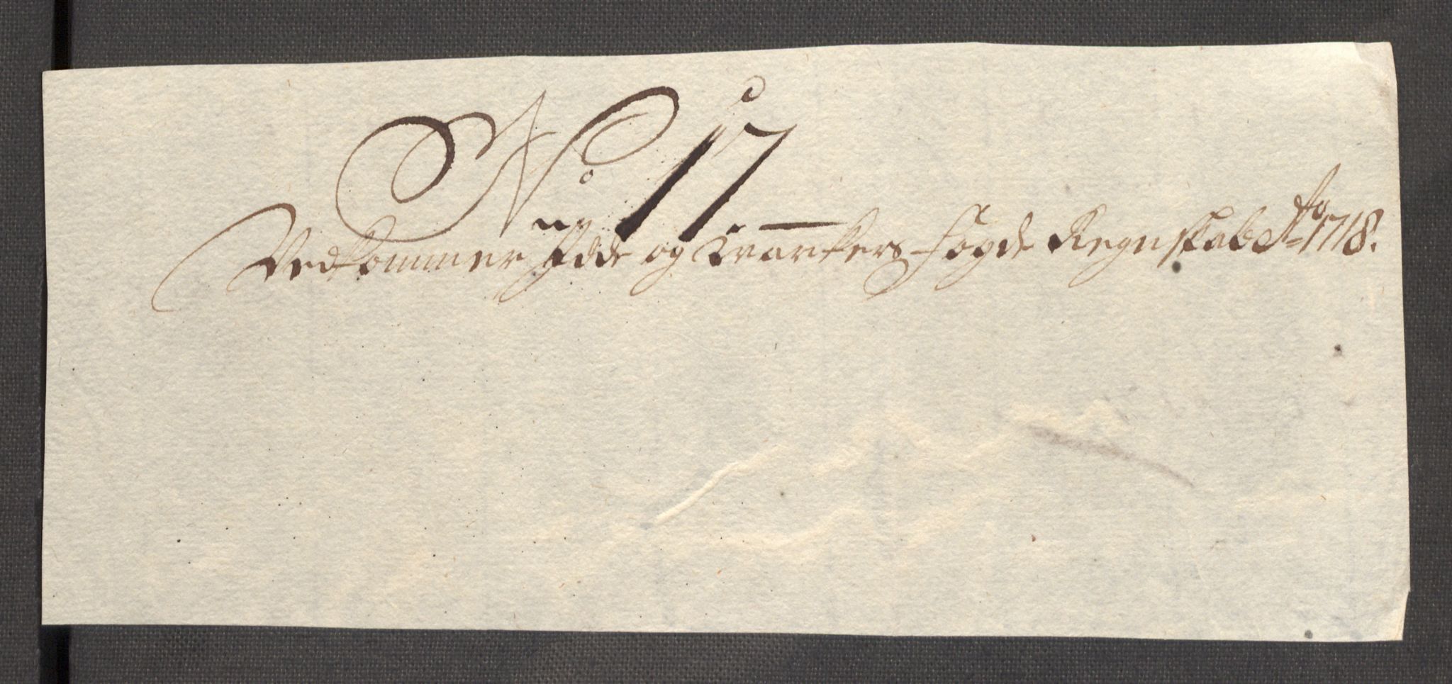 Rentekammeret inntil 1814, Reviderte regnskaper, Fogderegnskap, AV/RA-EA-4092/R01/L0024: Fogderegnskap Idd og Marker, 1717-1718, p. 287