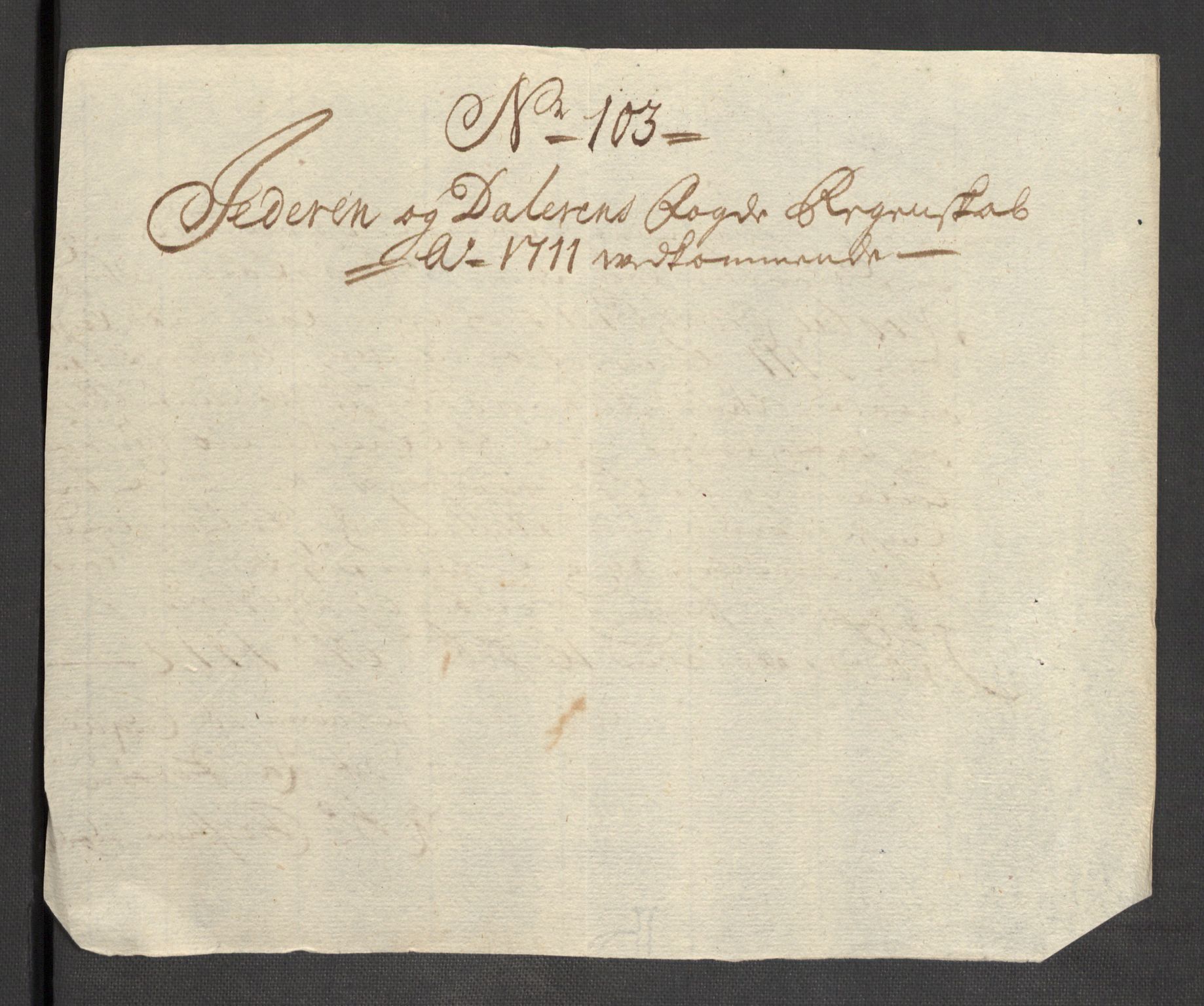 Rentekammeret inntil 1814, Reviderte regnskaper, Fogderegnskap, AV/RA-EA-4092/R46/L2735: Fogderegnskap Jæren og Dalane, 1711, p. 167