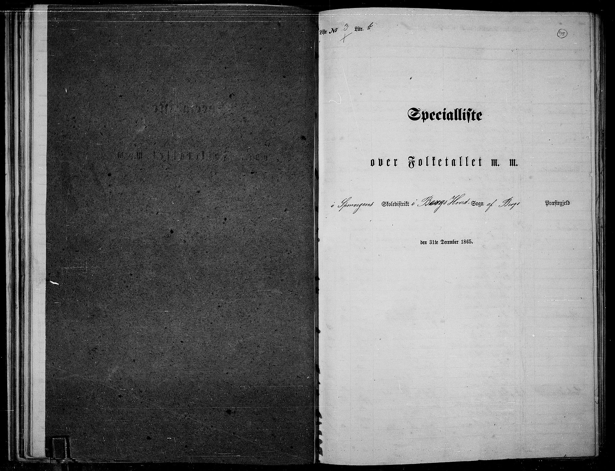 RA, 1865 census for Berg, 1865, p. 71