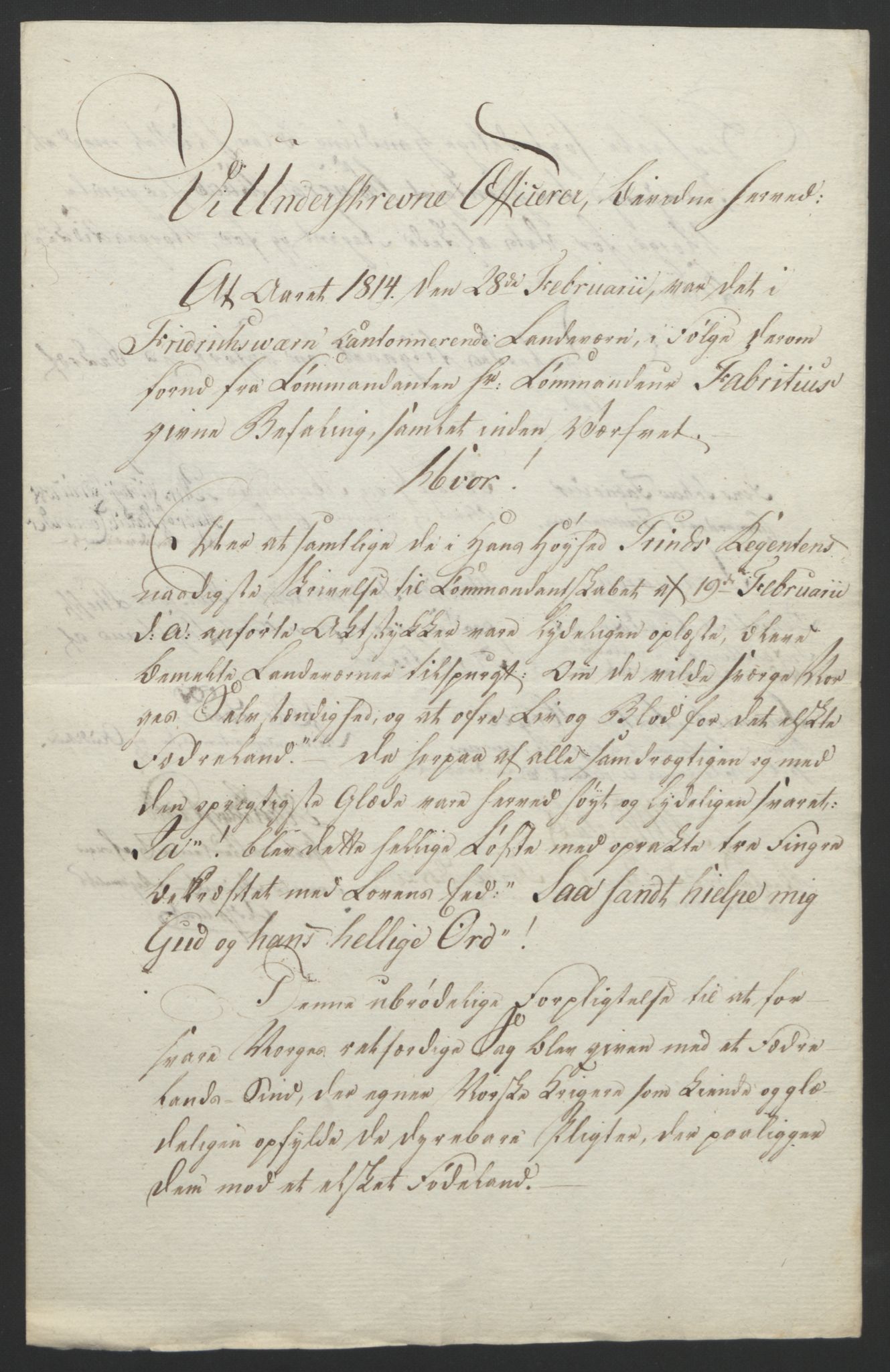 Statsrådssekretariatet, RA/S-1001/D/Db/L0007: Fullmakter for Eidsvollsrepresentantene i 1814. , 1814, p. 91