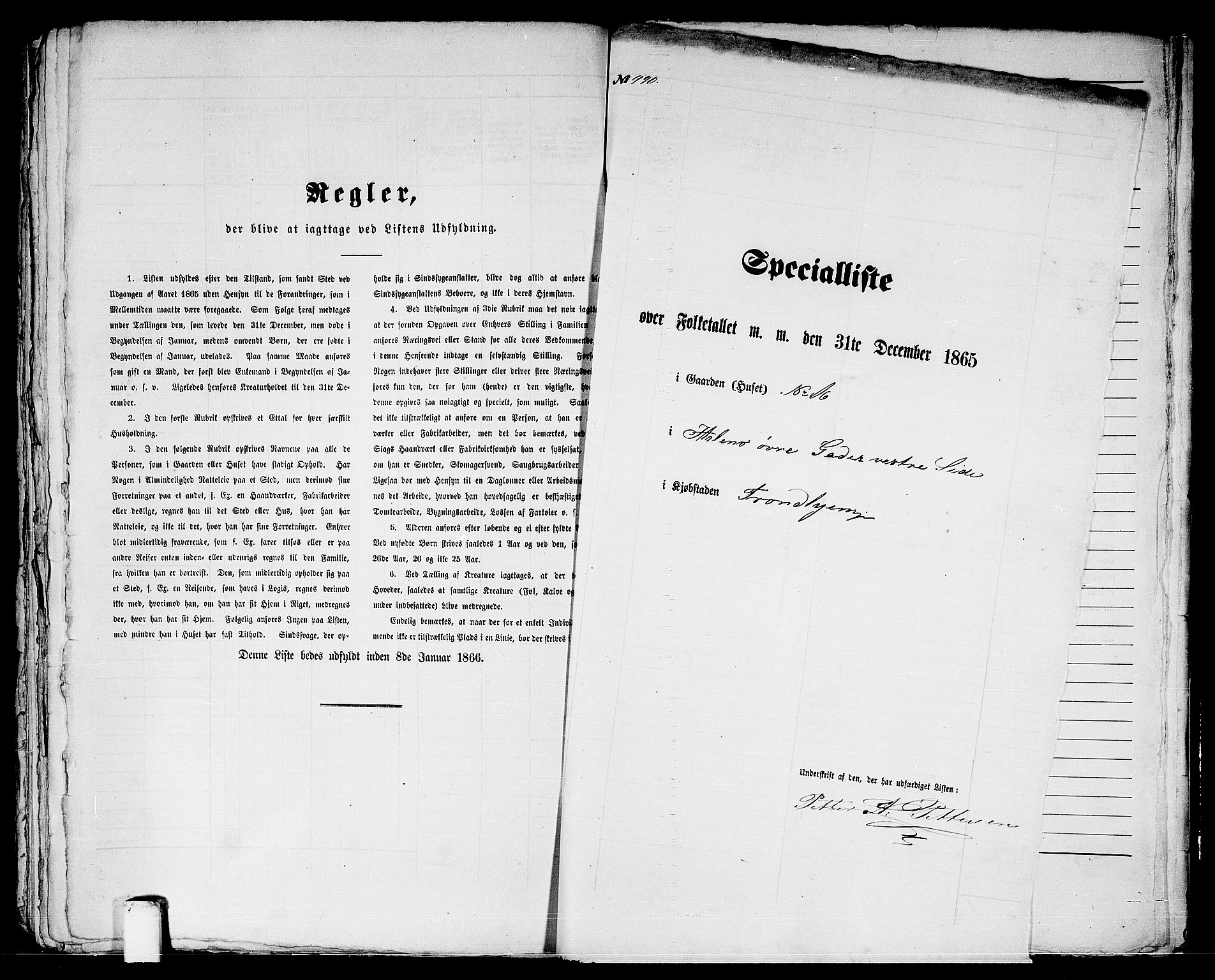 RA, 1865 census for Trondheim, 1865, p. 2059