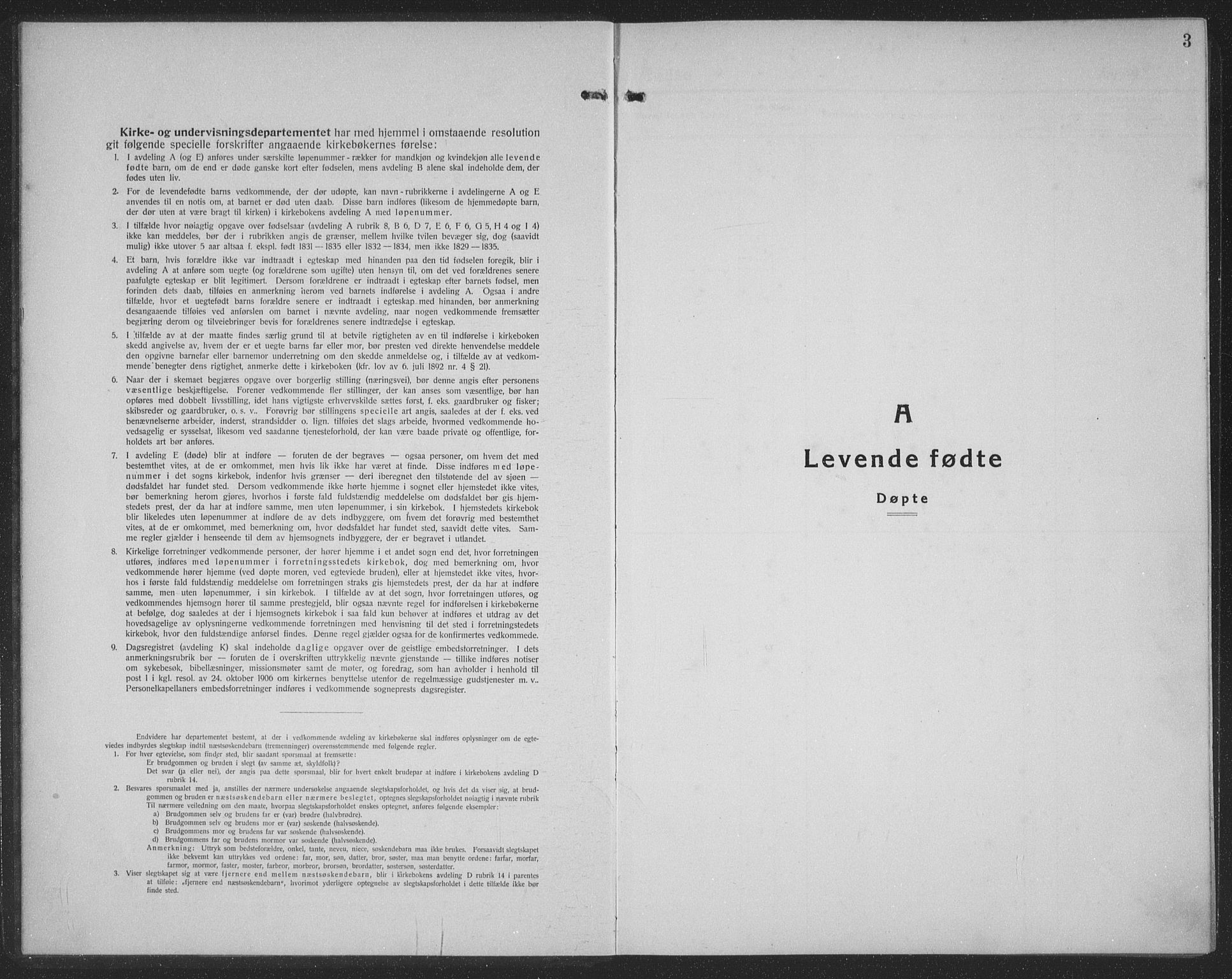 Ministerialprotokoller, klokkerbøker og fødselsregistre - Møre og Romsdal, SAT/A-1454/510/L0127: Parish register (copy) no. 510C04, 1923-1939, p. 3