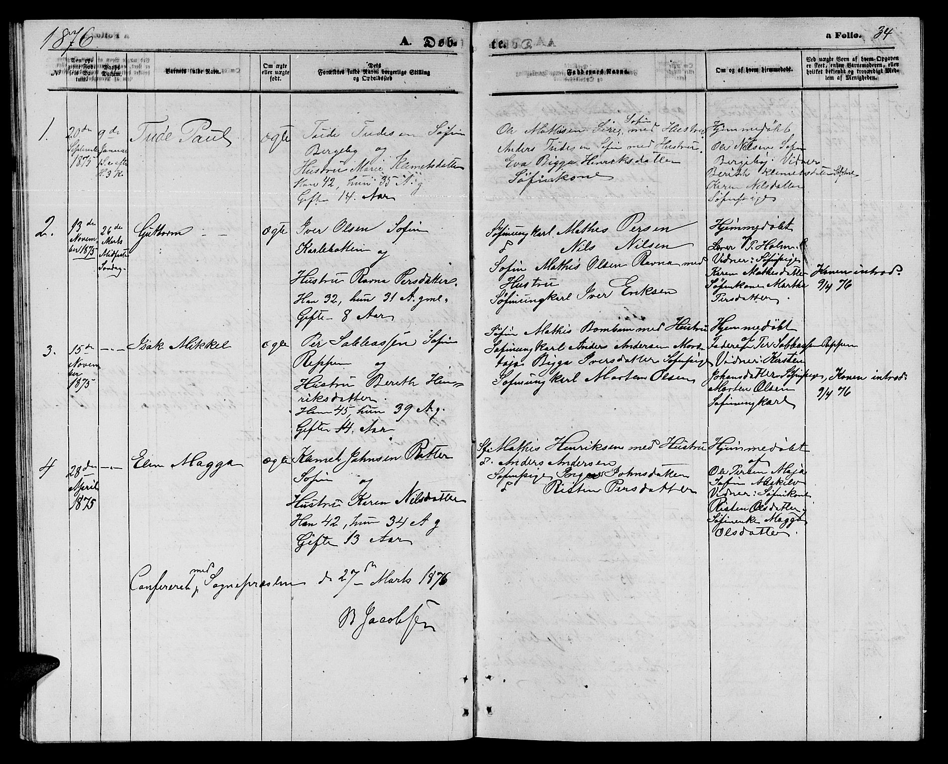 Nesseby sokneprestkontor, SATØ/S-1330/H/Hb/L0003klokker: Parish register (copy) no. 3, 1869-1876, p. 34